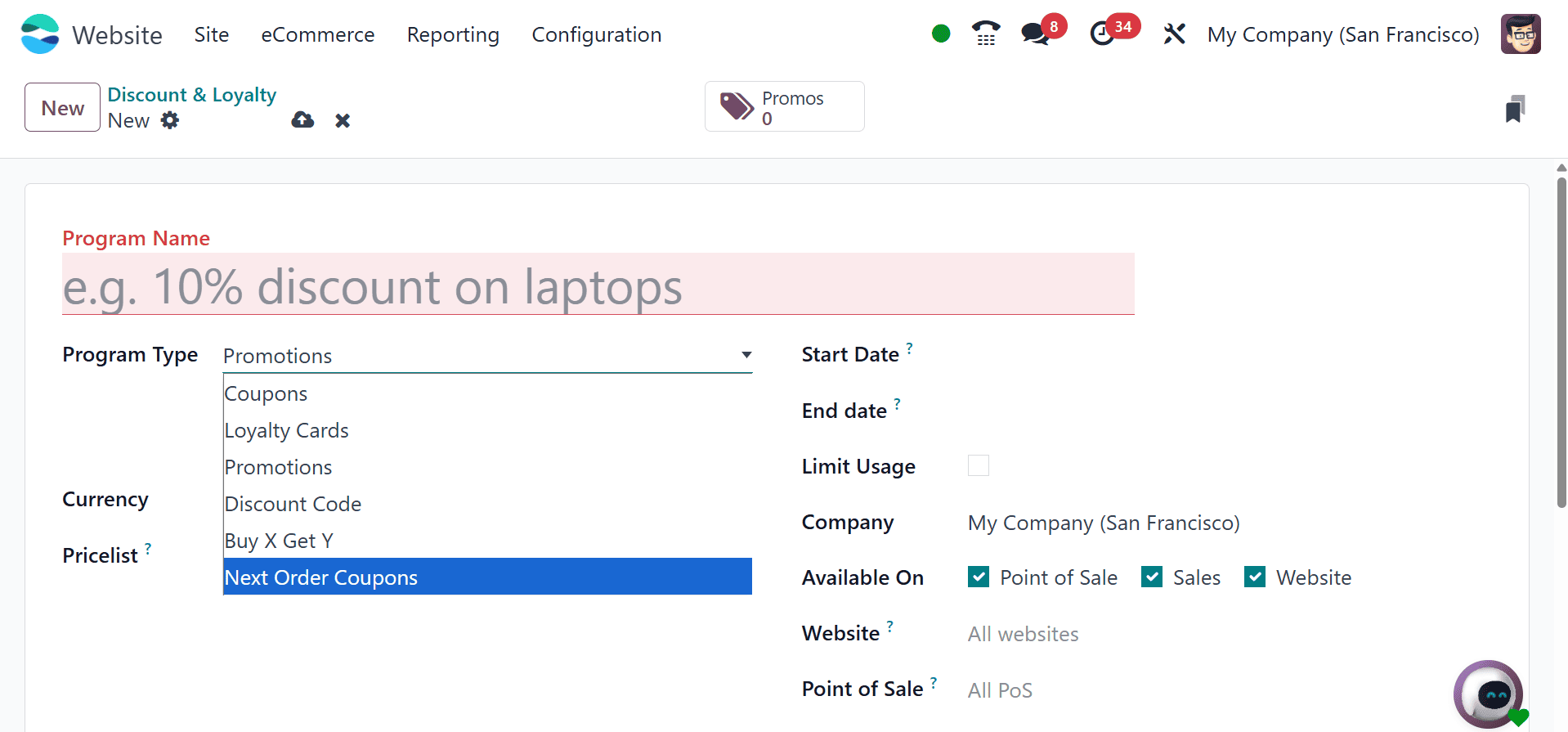 How to Apply Custom Coupons and Promotions Based on Pricelist in Odoo 18-cybrosys