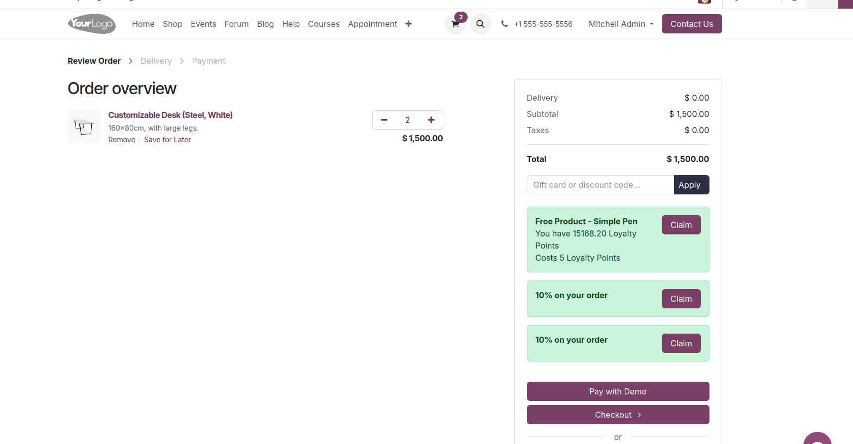 How to Apply For Coupon and Promtion Program in Odoo 18 Website-cybrosys