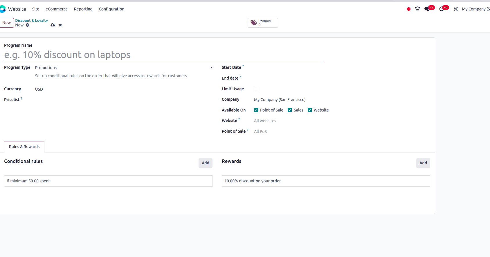 How to Apply For Coupon and Promtion Program in Odoo 18 Website-cybrosys
