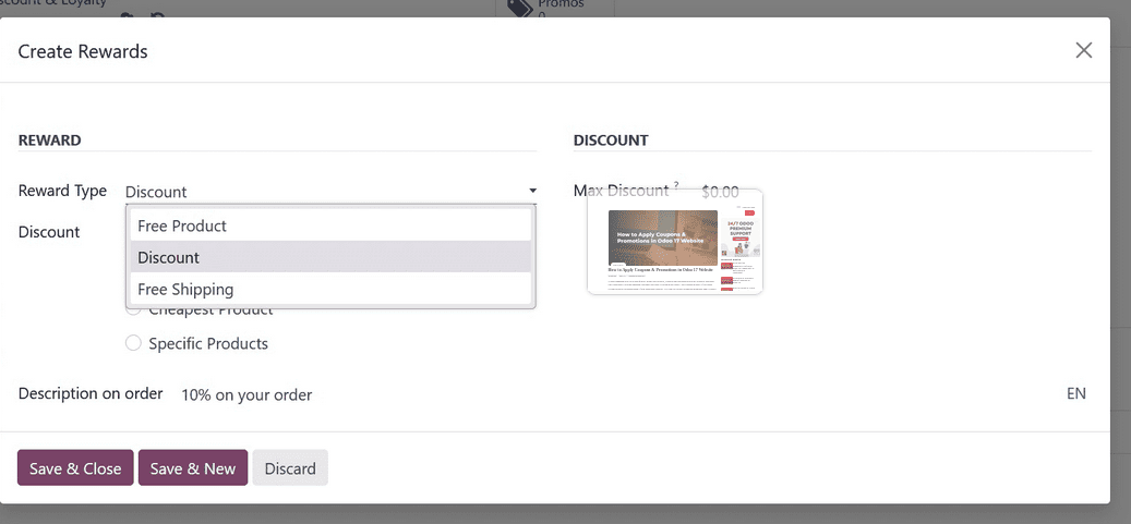 How to Apply For Coupon and Promtion Program in Odoo 18 Website-cybrosys