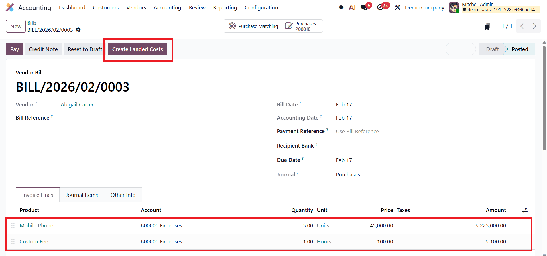 How to Apply Landed Costs for True Product Pricing in Odoo 19-cybrosys