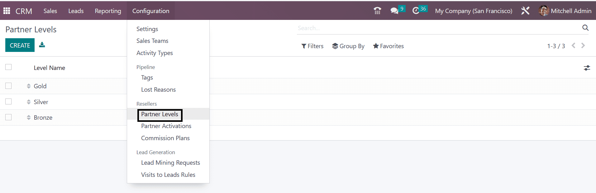  How to assign different Partner levels for the Resellers in Odoo 16-cybrosys