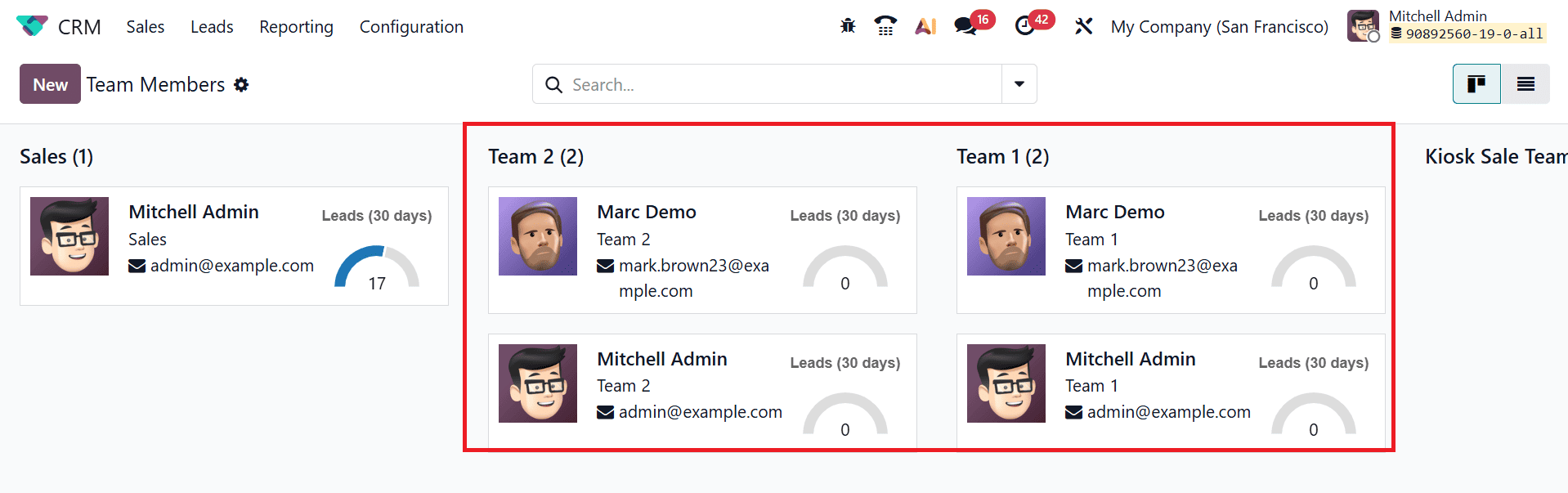 How to Assign Salespersons to Multiple Teams in Odoo 19 CRM-cybrosys
