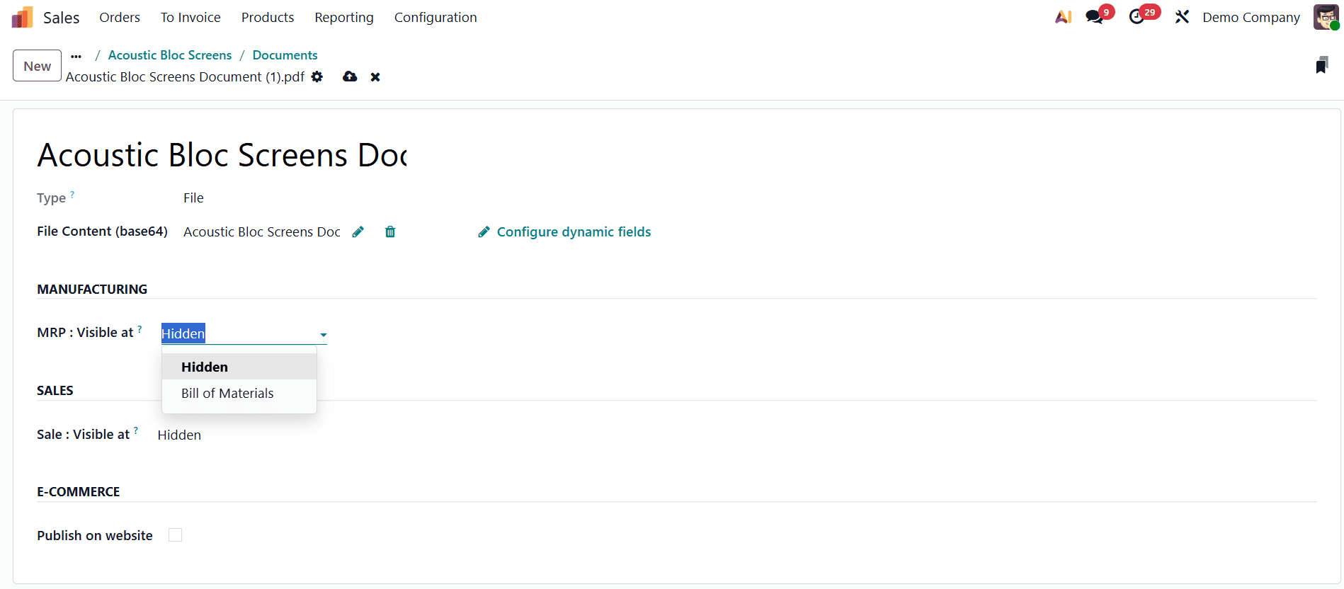 How to Attach Files and Documents to Products in Odoo 19-cybrosys