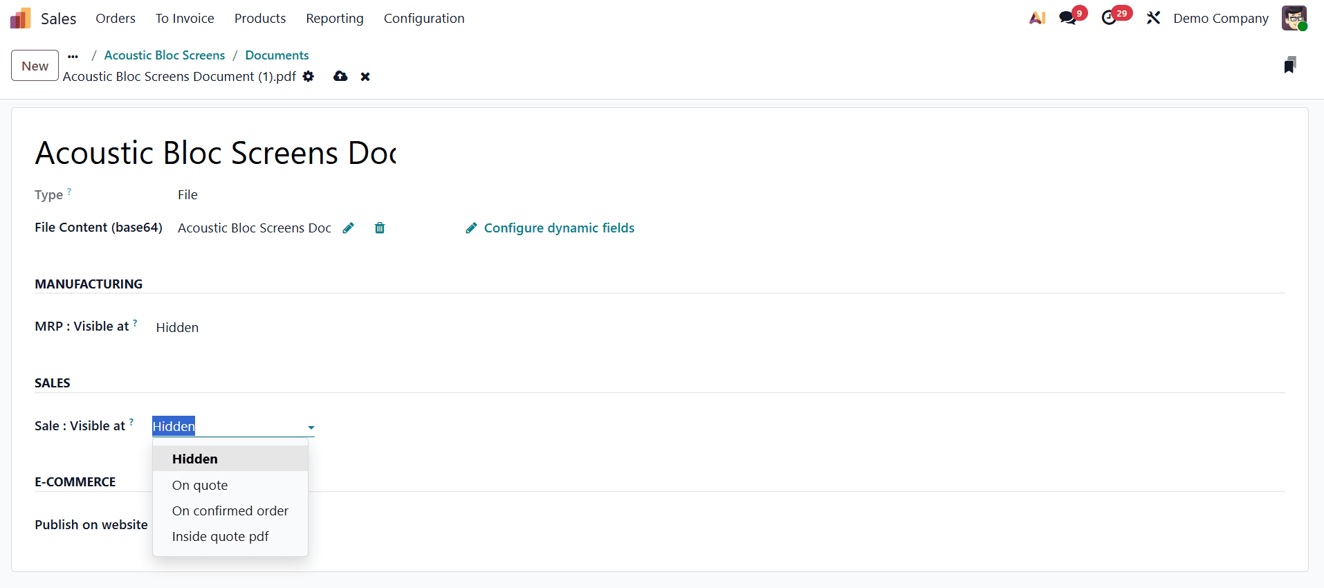 How to Attach Files and Documents to Products in Odoo 19-cybrosys