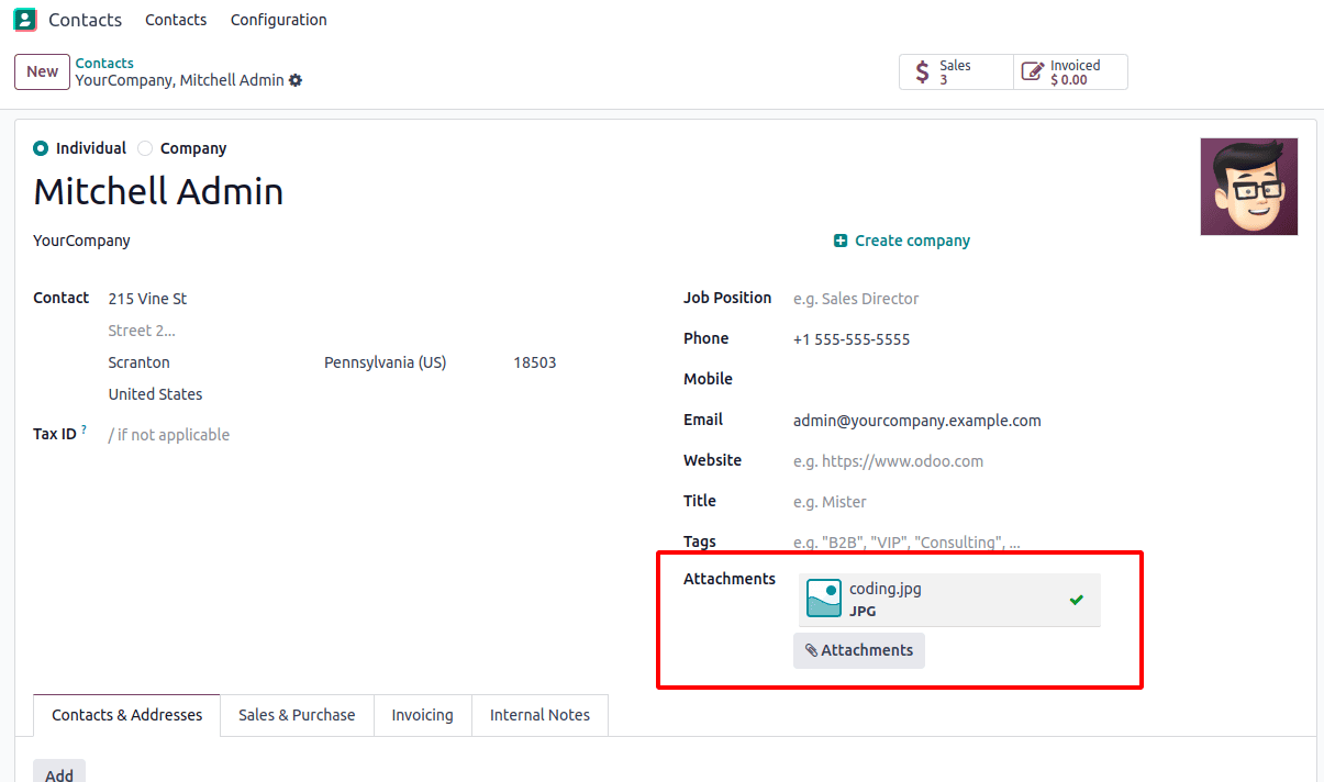 How to Attach Files Using the Upload Button in Odoo 18-cybrosys