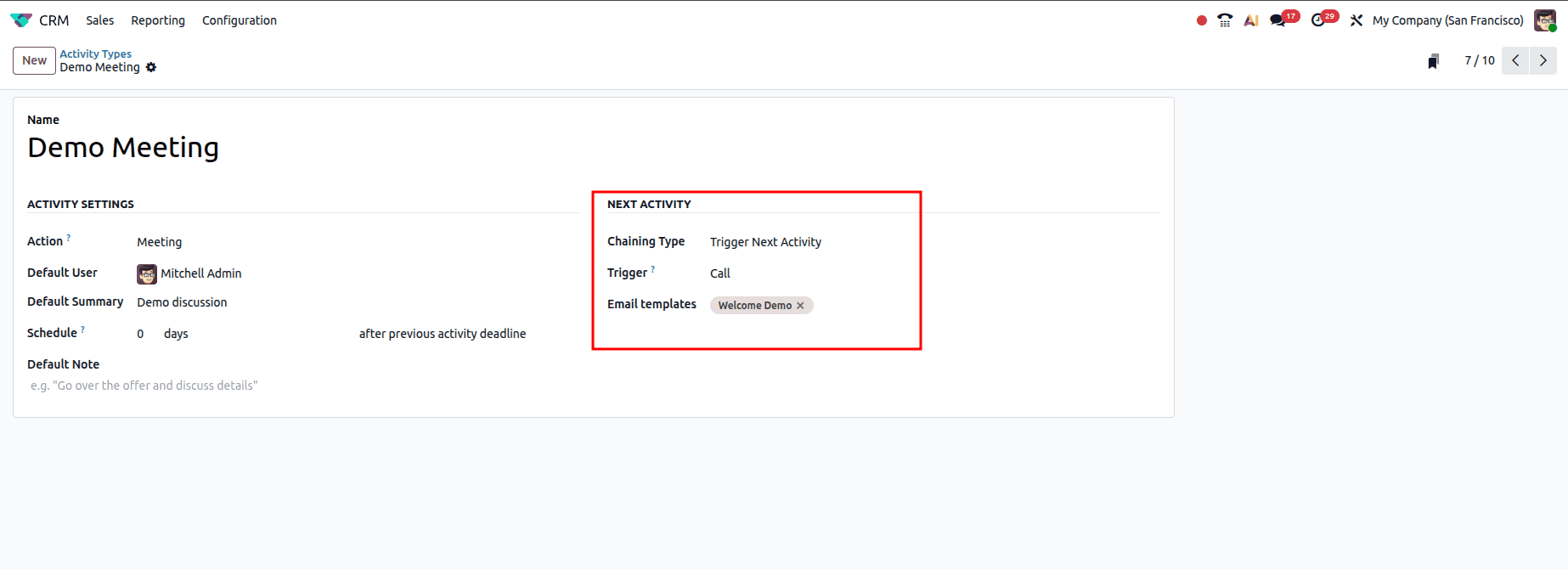 How to Automate Activities in Odoo 19-cybrosys