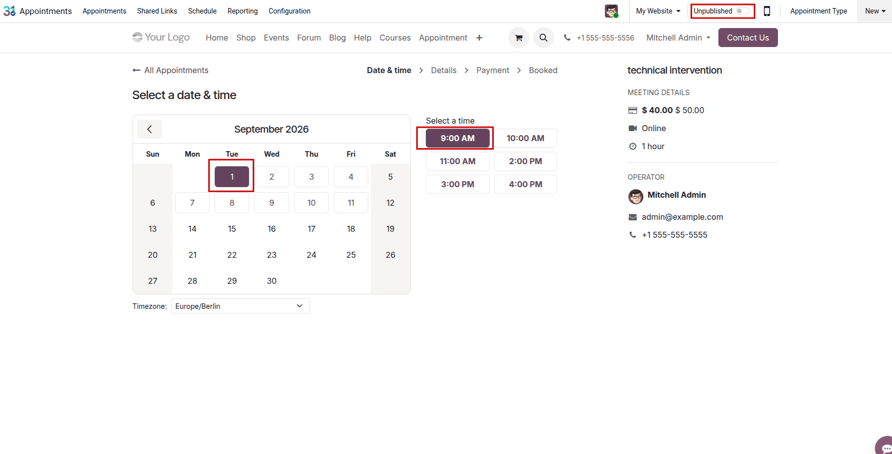 How to Automate Field Service Tasks from Online Appointments in Odoo 19-cybrosys