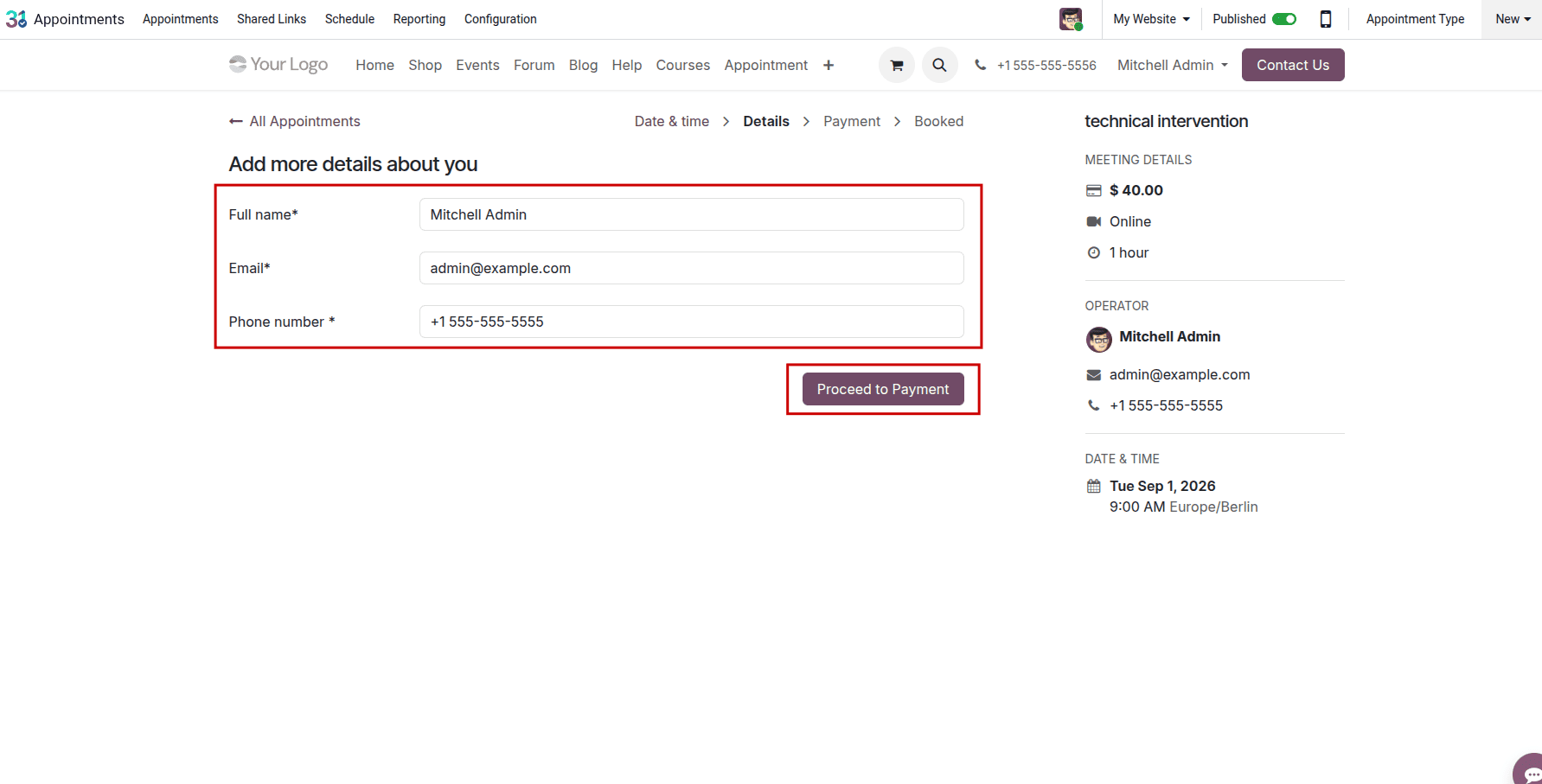 How to Automate Field Service Tasks from Online Appointments in Odoo 19-cybrosys