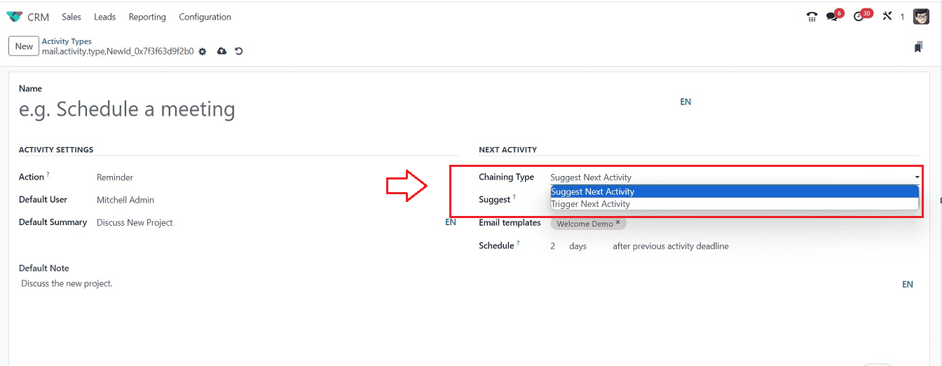 How to Automate the Activities Using Odoo 17 CRM-cybrosys