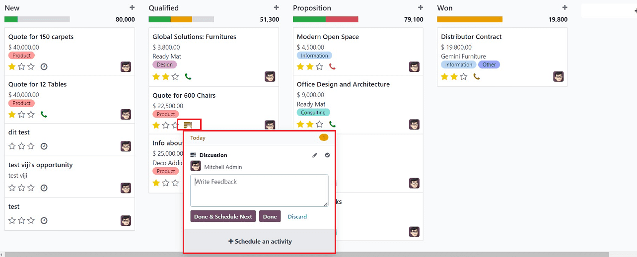 How to Automate the Activities Using Odoo 17 CRM-cybrosys