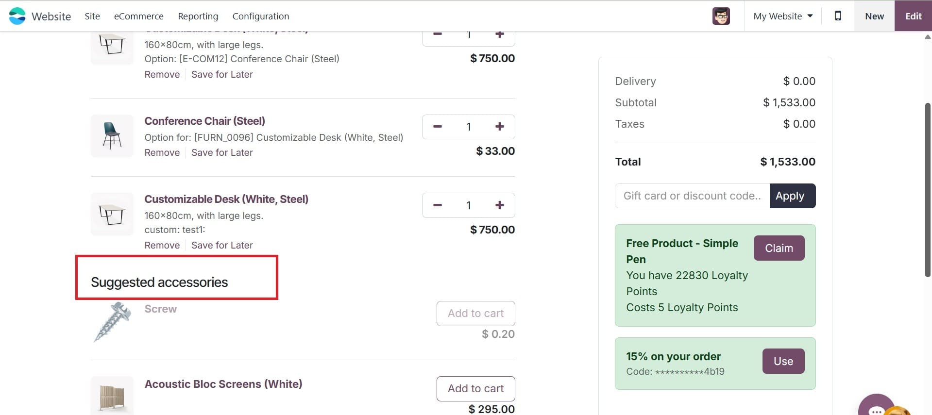 How to Boost Sales with Cross-Selling and Upselling in Odoo 18 Website-cybrosys