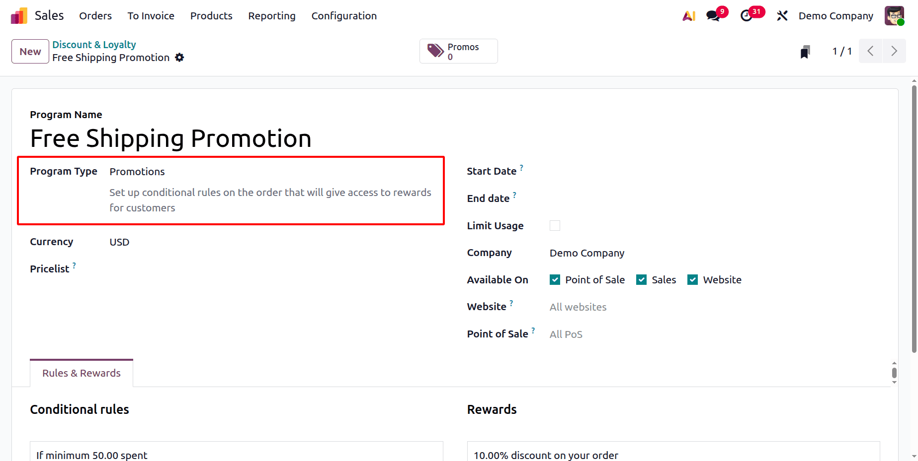 How to Boost Sales with Odoo 19’s Powerful Promotion & Coupon Tools-cybrosys