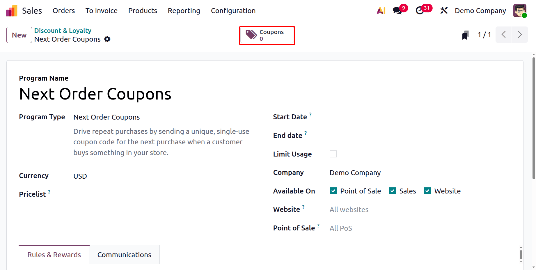 How to Boost Sales with Odoo 19’s Powerful Promotion & Coupon Tools-cybrosys
