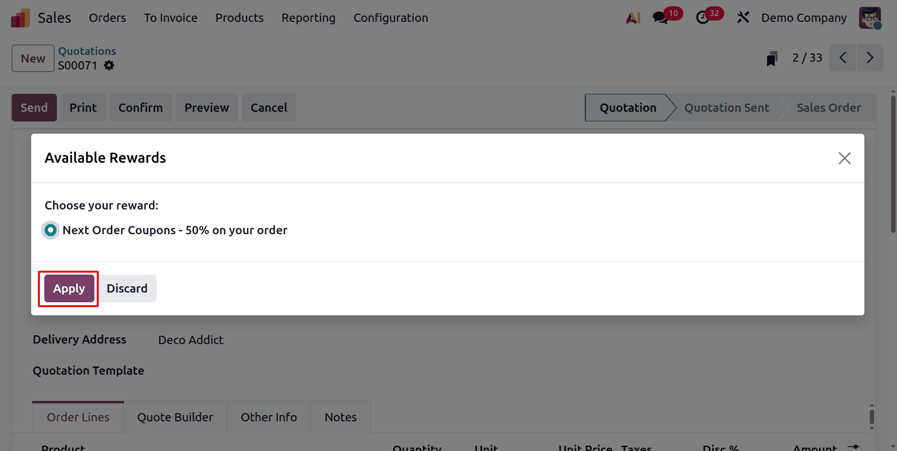 How to Boost Sales with Odoo 19’s Powerful Promotion & Coupon Tools-cybrosys