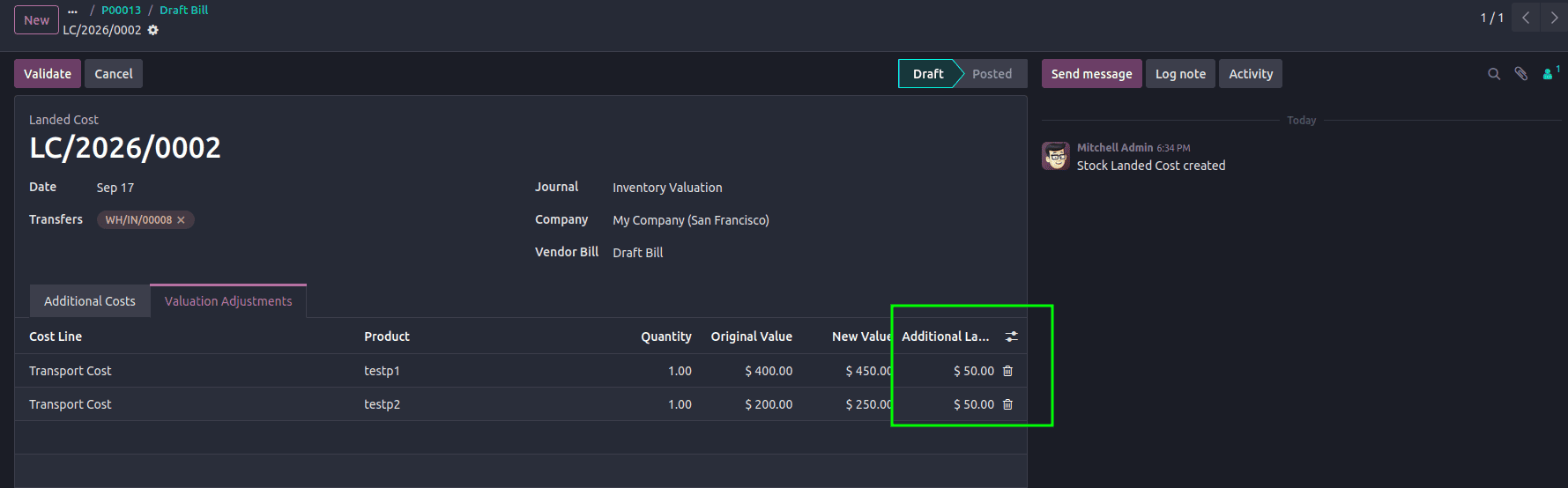 How to Build a Custom Landed Cost Allocation Engine in Odoo-cybrosys