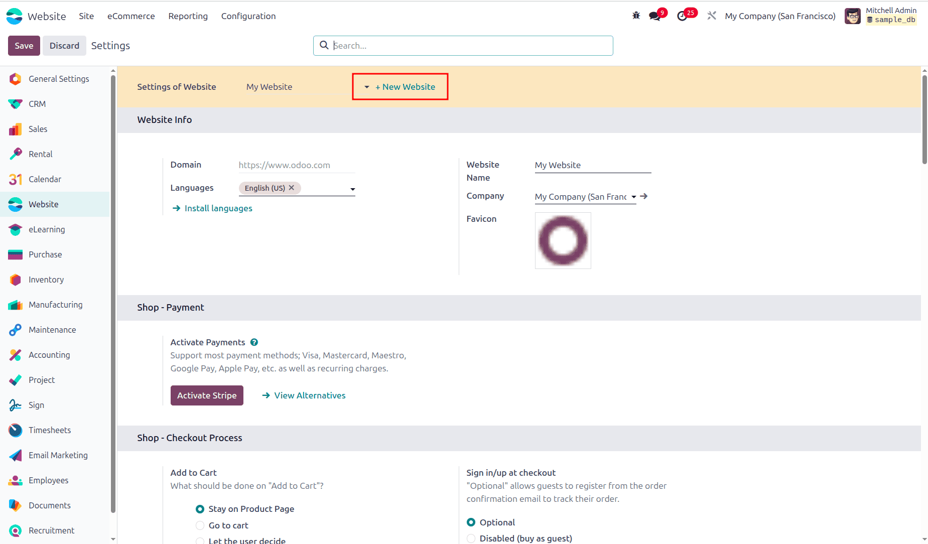 How to Build & Customize Your Website Using Odoo 18 Design Tool