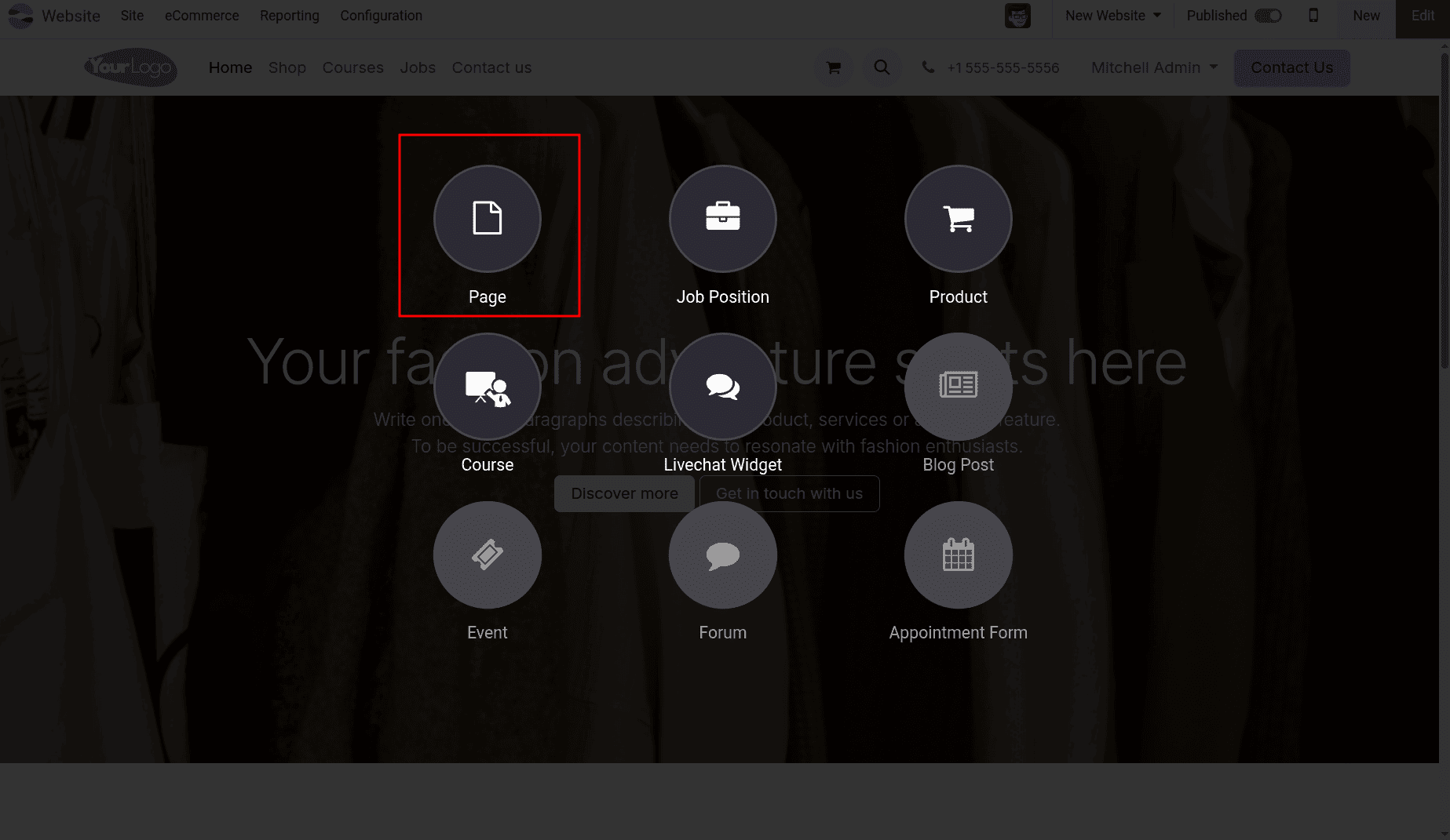 How to Build & Customize Your Website Using Odoo 18 Design Tool
