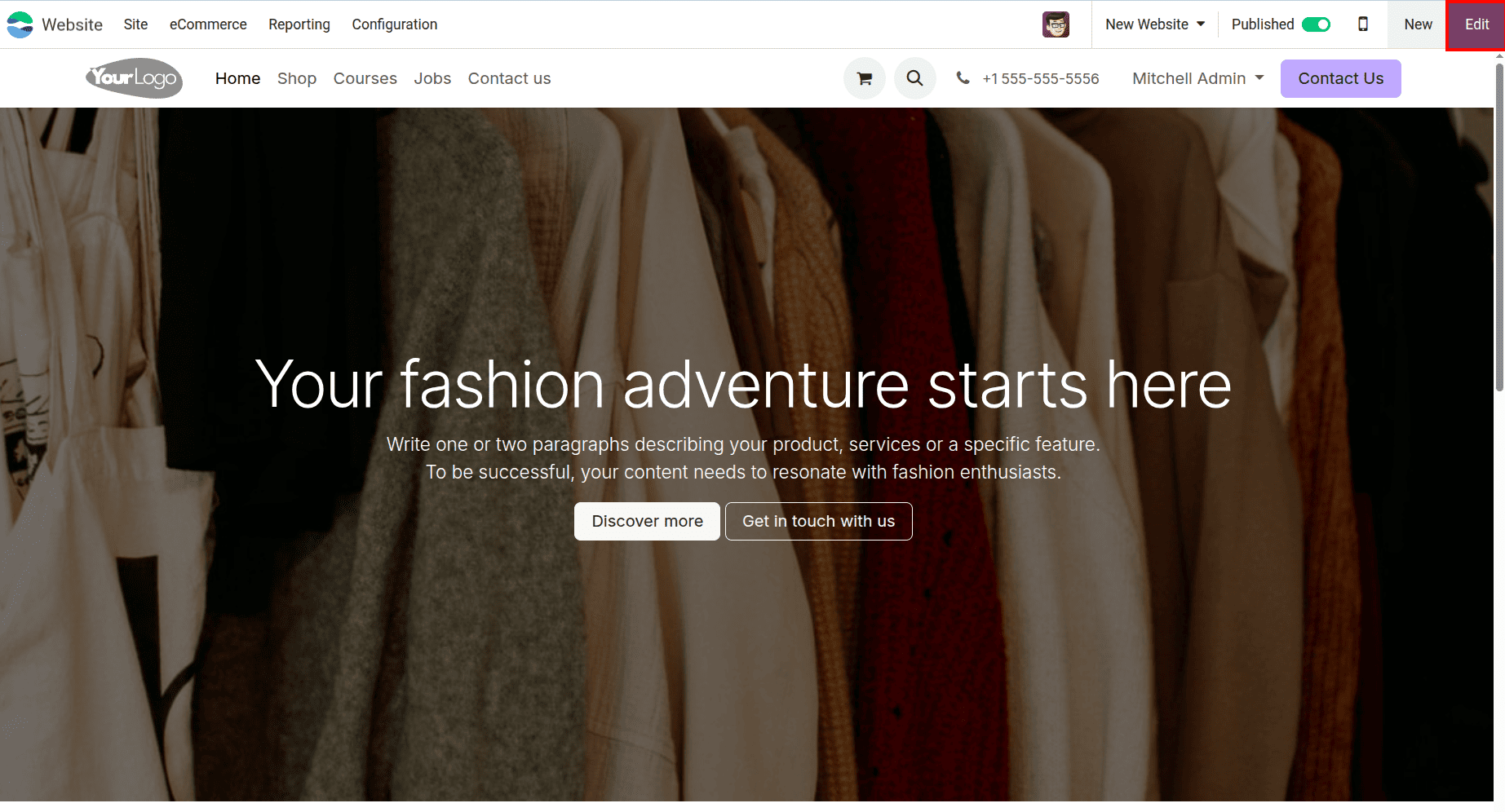 How to Build & Customize Your Website Using Odoo 18 Design Tool
