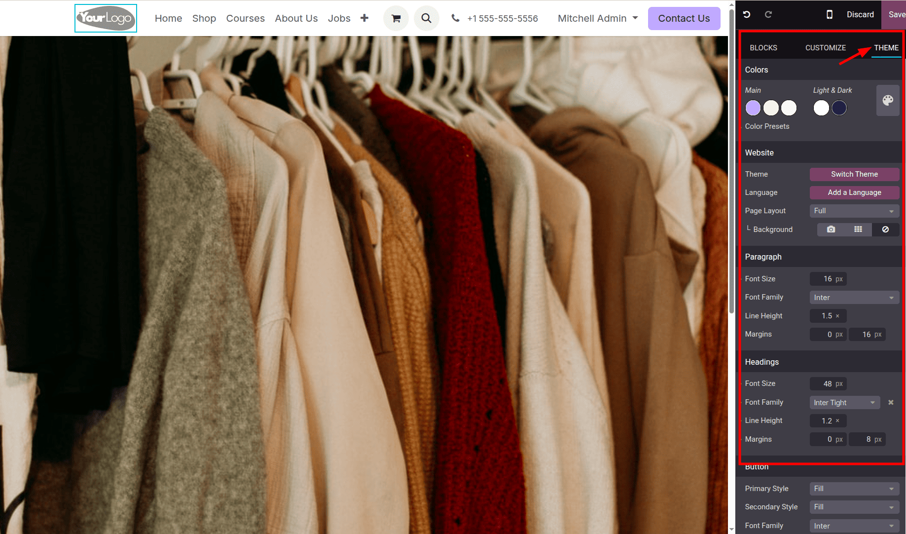 How to Build & Customize Your Website Using Odoo 18 Design Tool