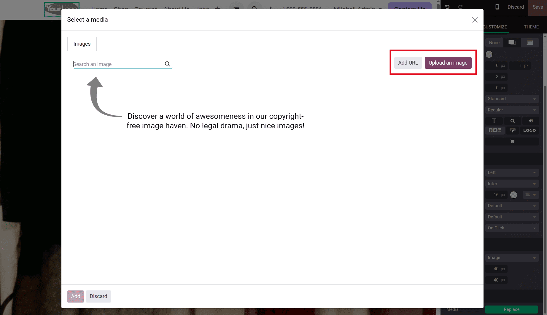 How to Build & Customize Your Website Using Odoo 18 Design Tool