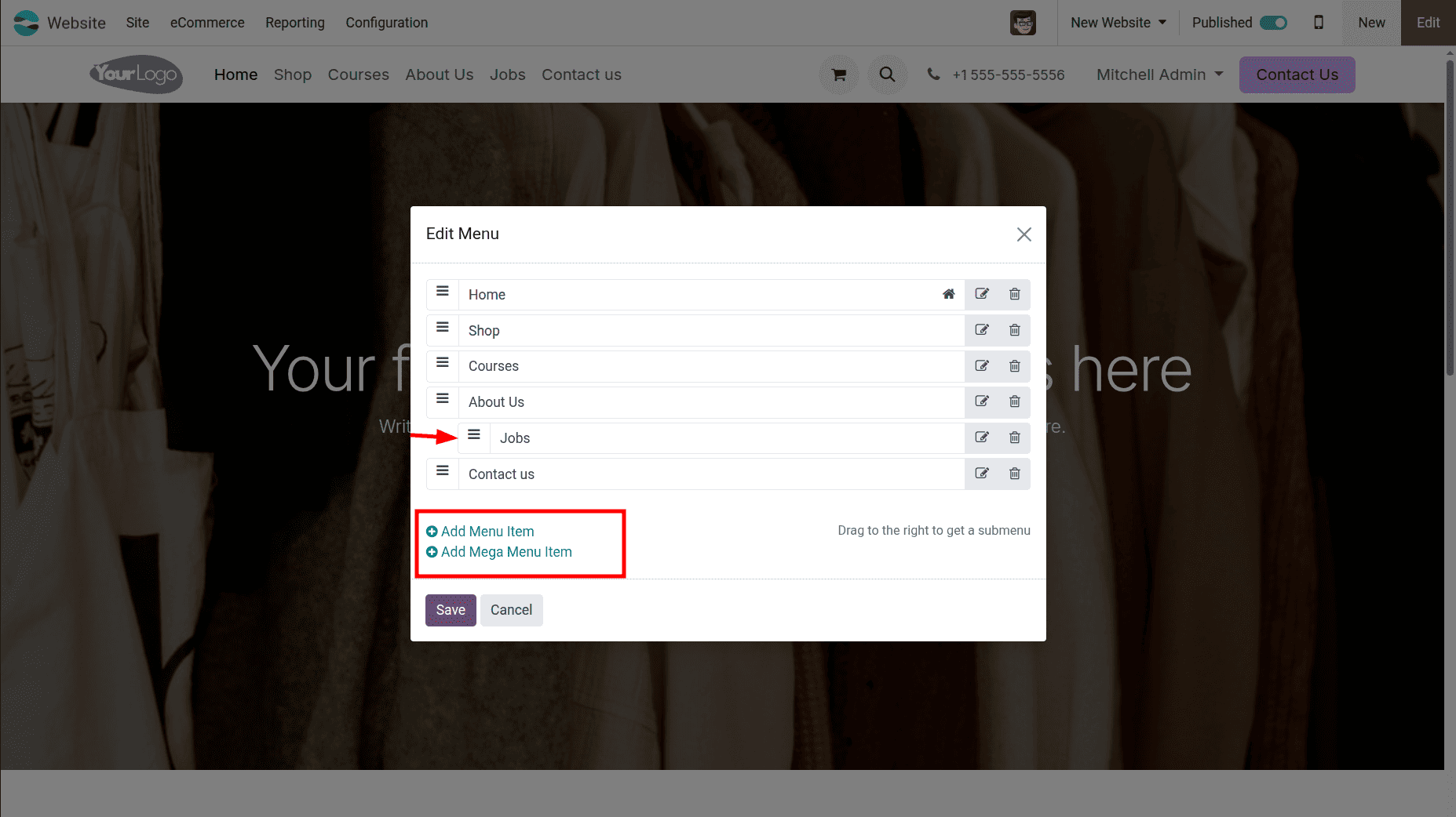 How to Build & Customize Your Website Using Odoo 18 Design Tool