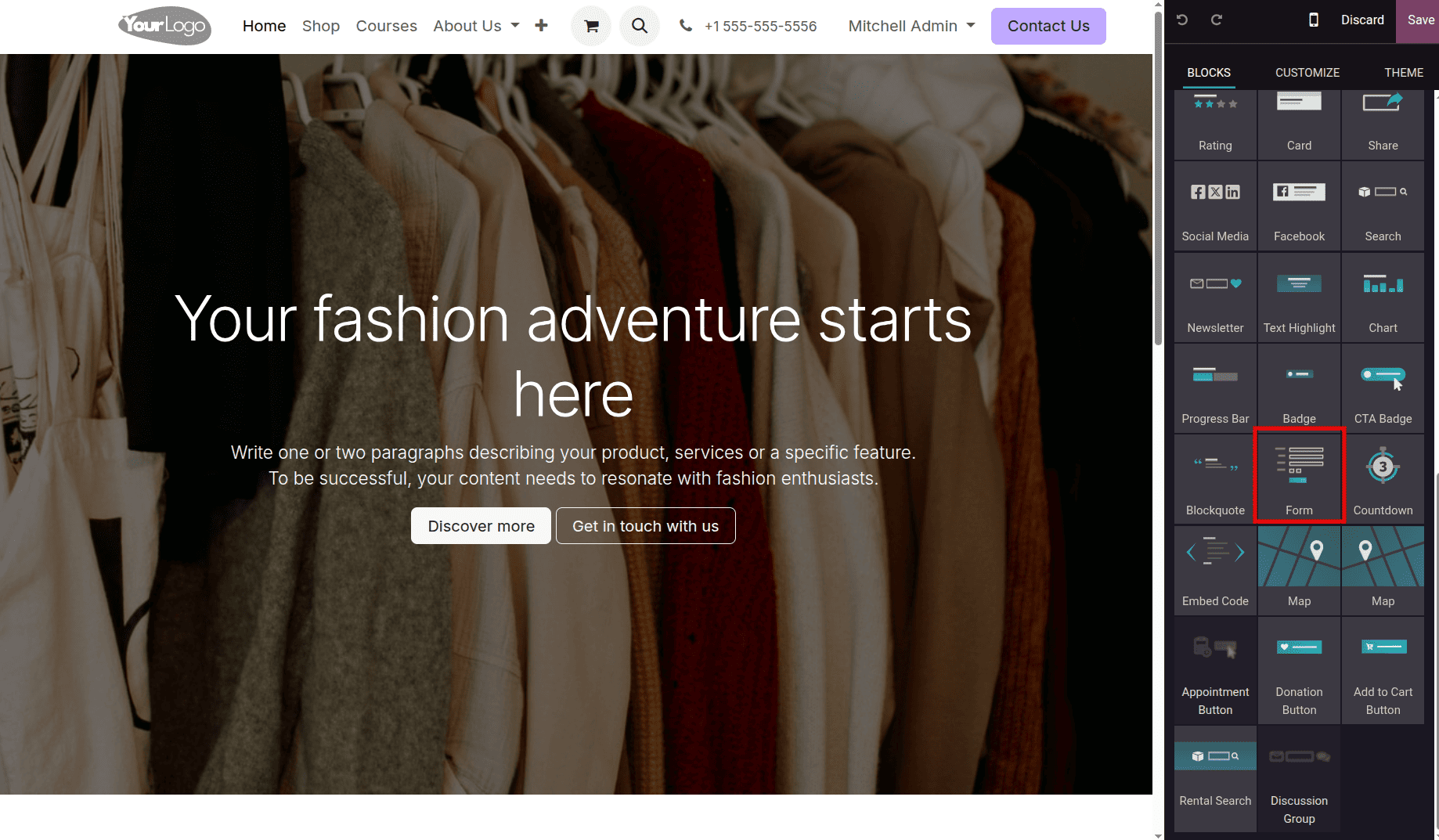 How to Build & Customize Your Website Using Odoo 18 Design Tool