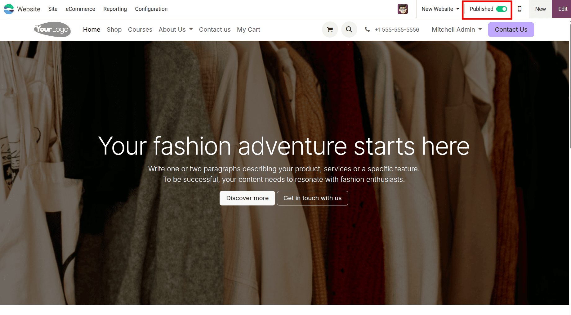 How to Build & Customize Your Website Using Odoo 18 Design Tool