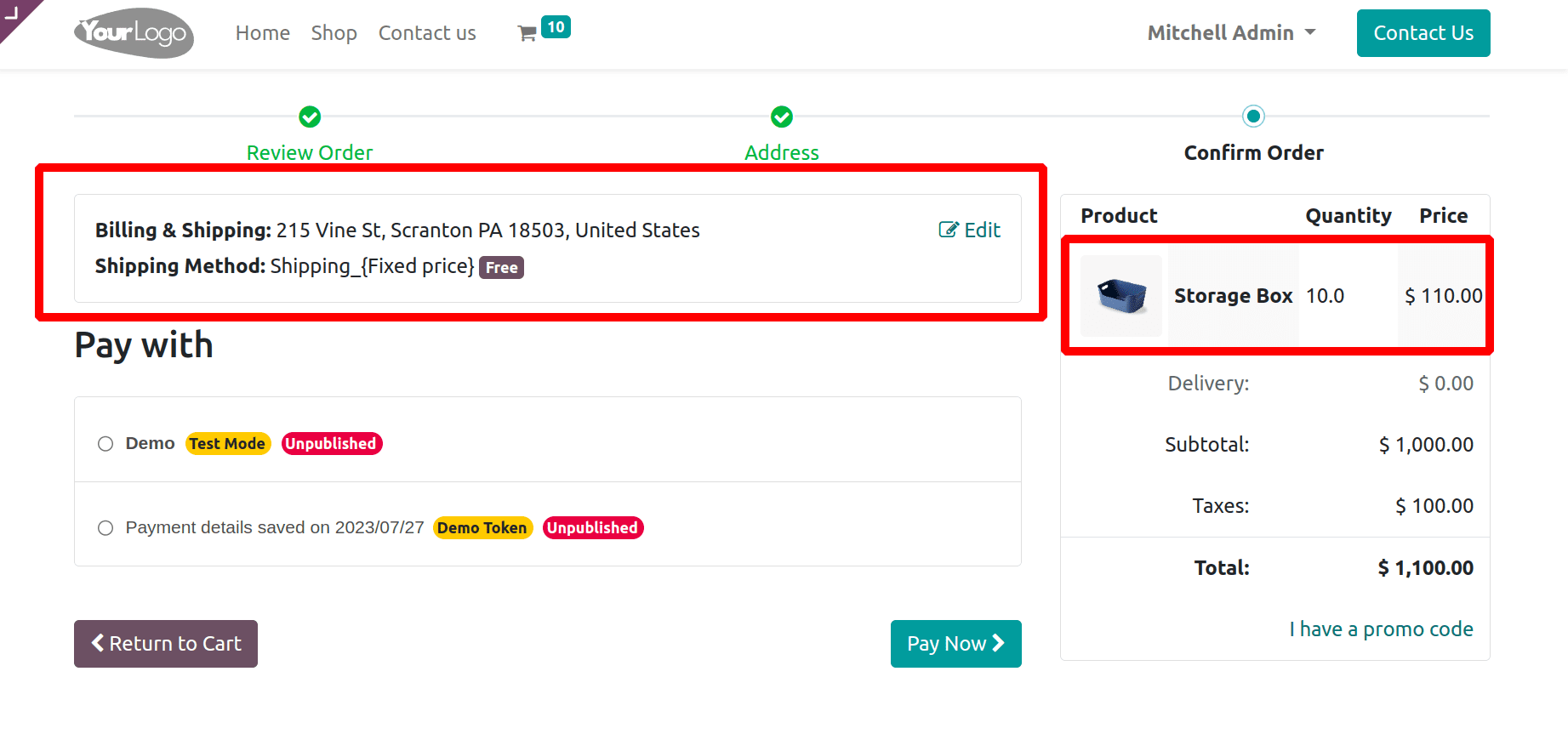 How to Calculate Shipping Charges for Online Sales Deliveries in Odoo 16 Website-cybrosys