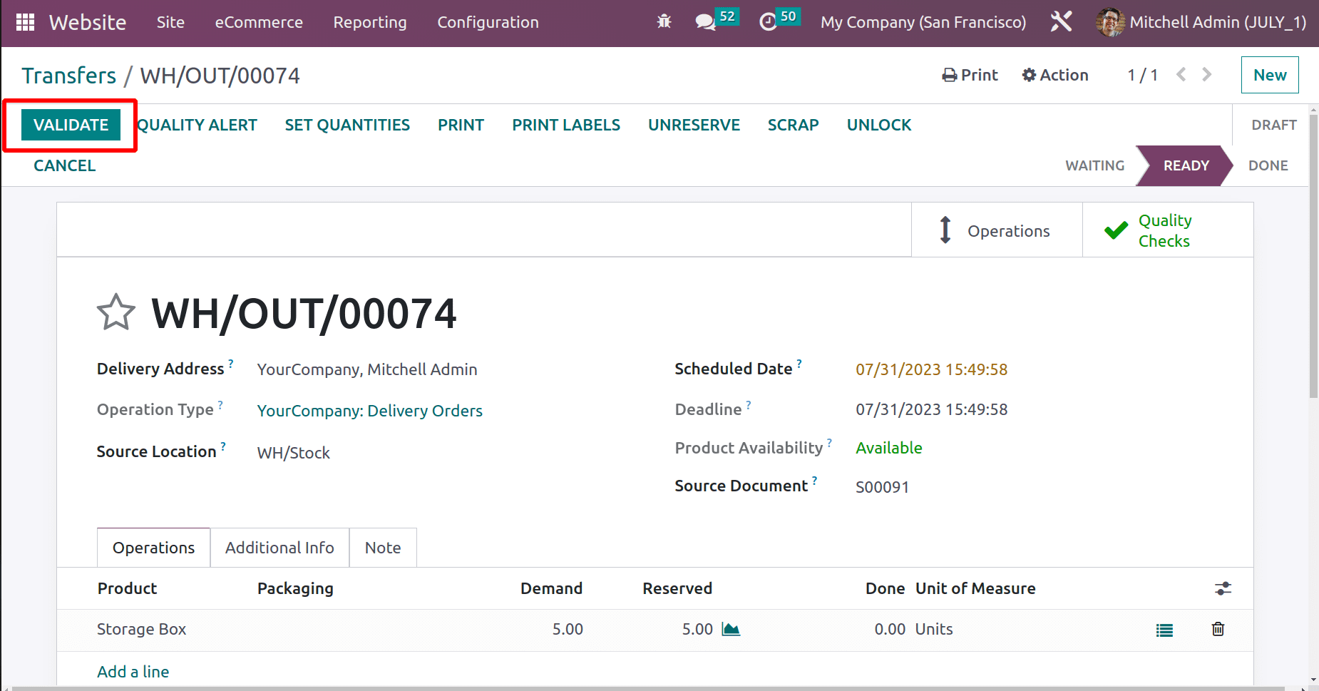 How to Calculate Shipping Charges for Online Sales Deliveries in Odoo 16 Website-cybrosys