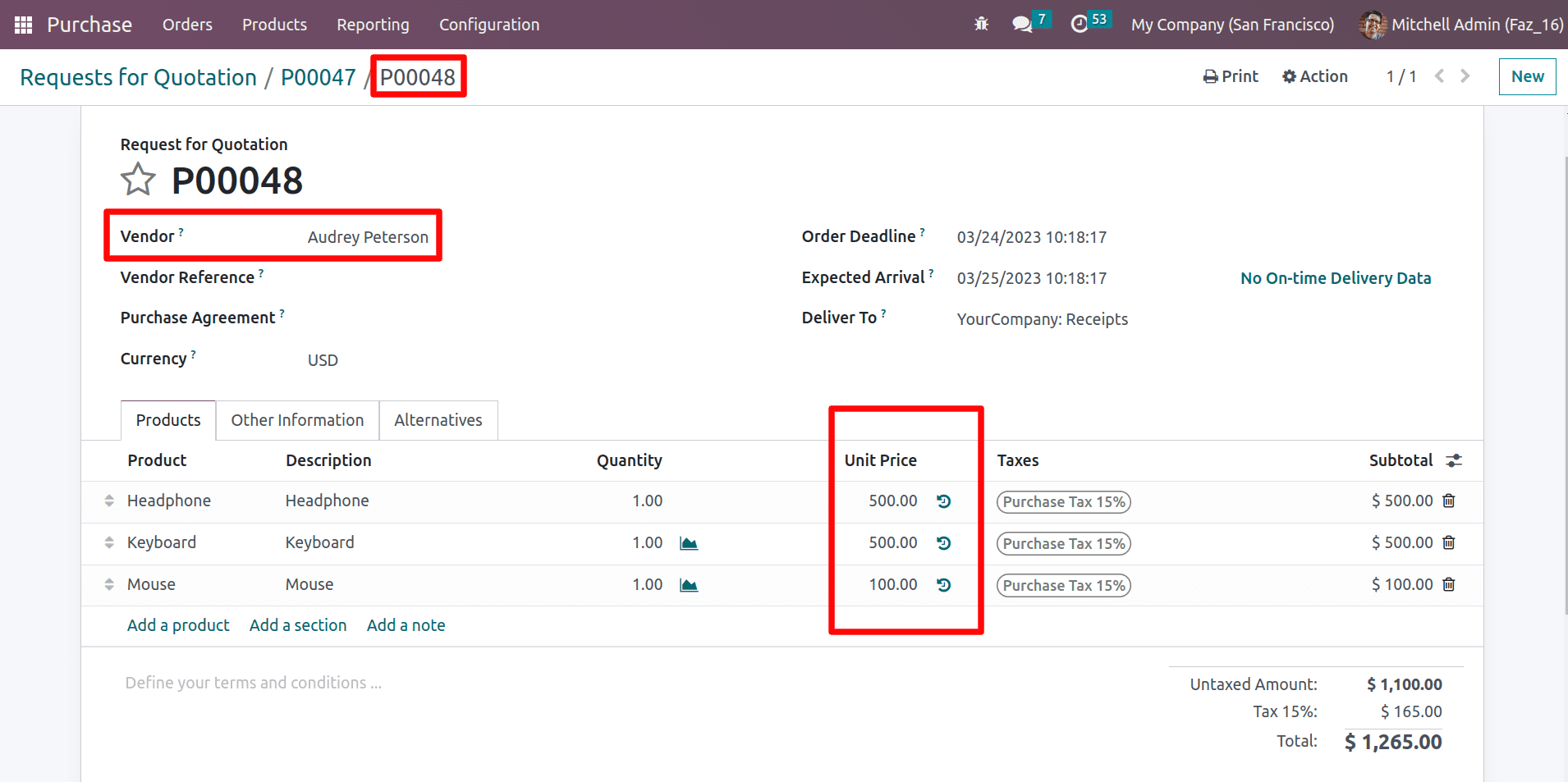 how-to-compare-rfq-lines-to-choose-fare-price-with-odoo-16-5-cybrosys