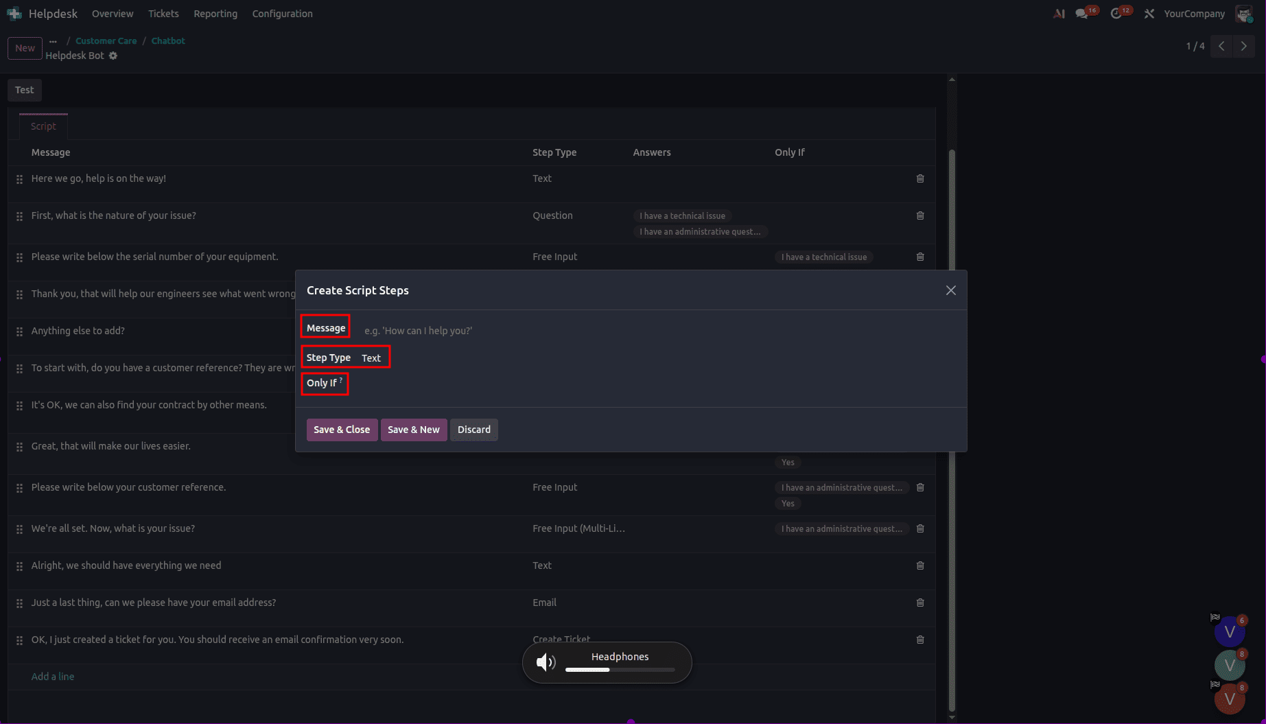 How to Configure a Chatbot for Your Helpdesk in Odoo 19-cybrosys