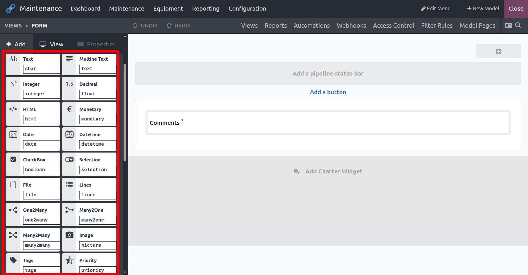 How to Configure a Custom Worksheet Template for Odoo 18 Maintenance-cybrosys