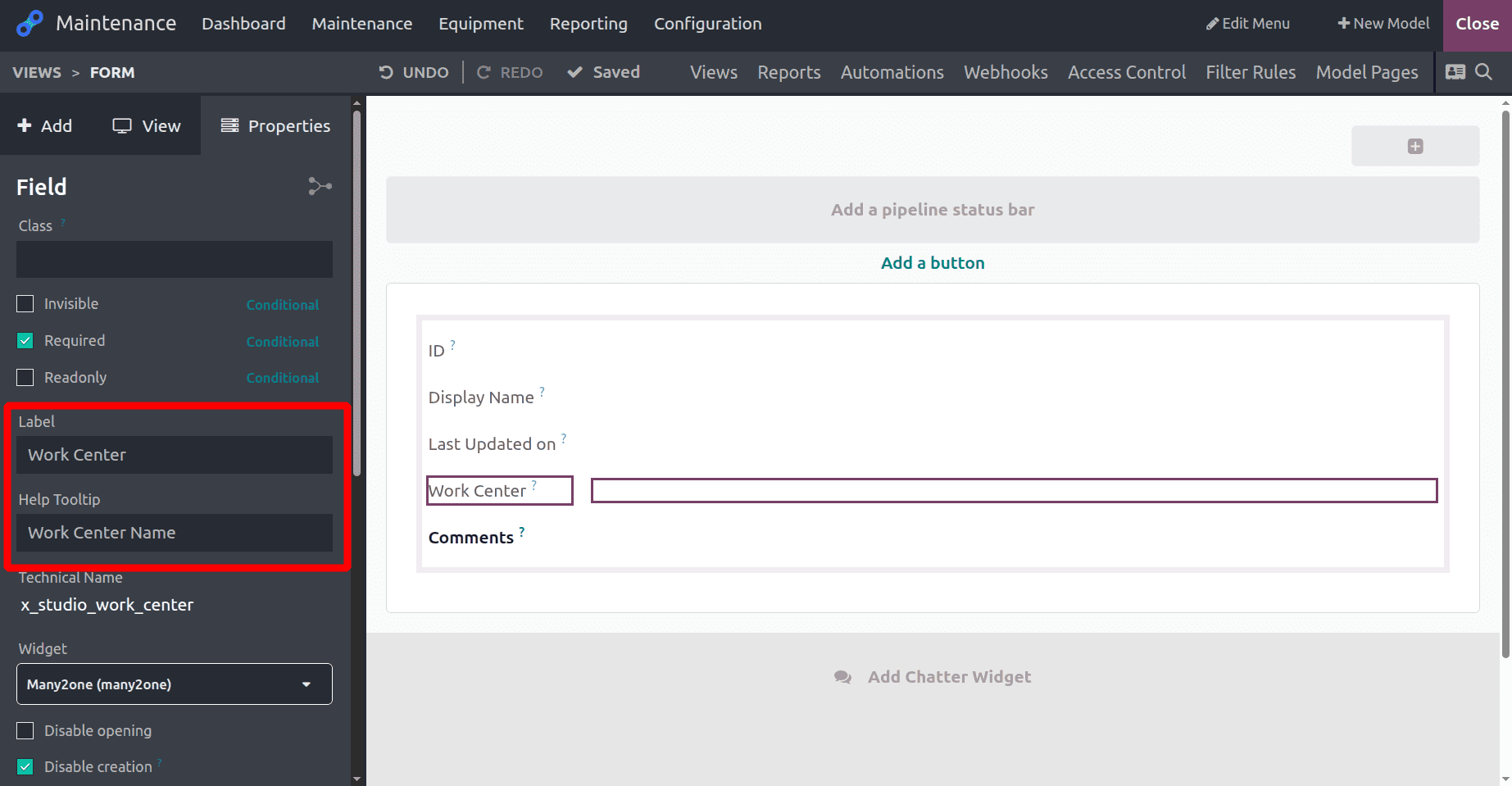 How to Configure a Custom Worksheet Template for Odoo 18 Maintenance-cybrosys