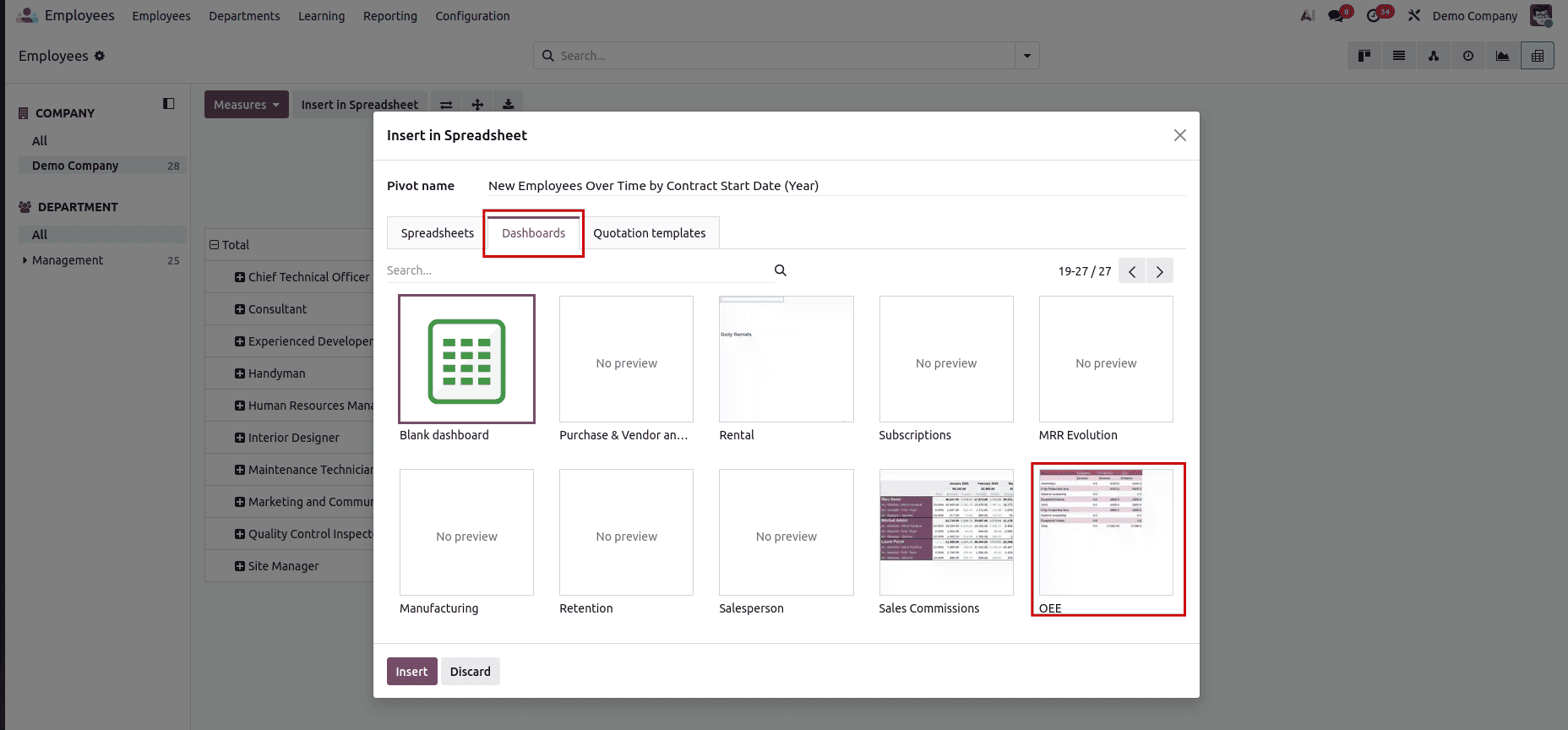 How to Configure a Dashboard with Odoo 19-cybrosys
