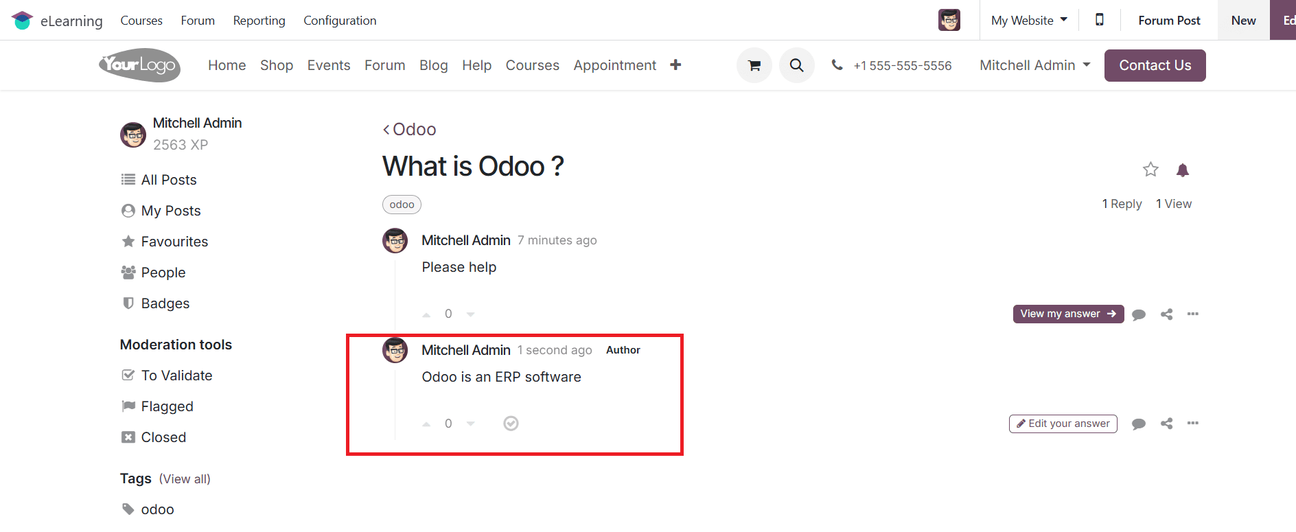 How to Configure a Forum in Odoo 18-cybrosys