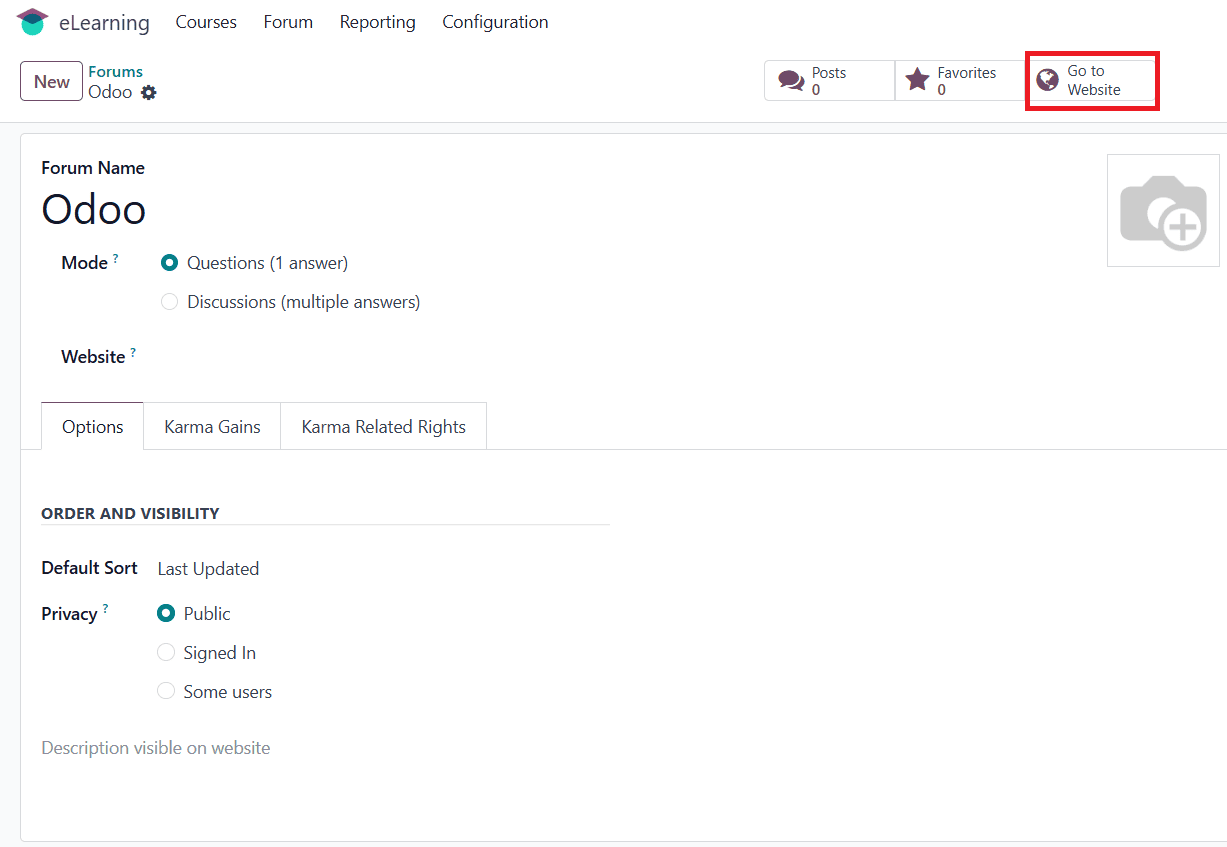 How to Configure a Forum in Odoo 18-cybrosys