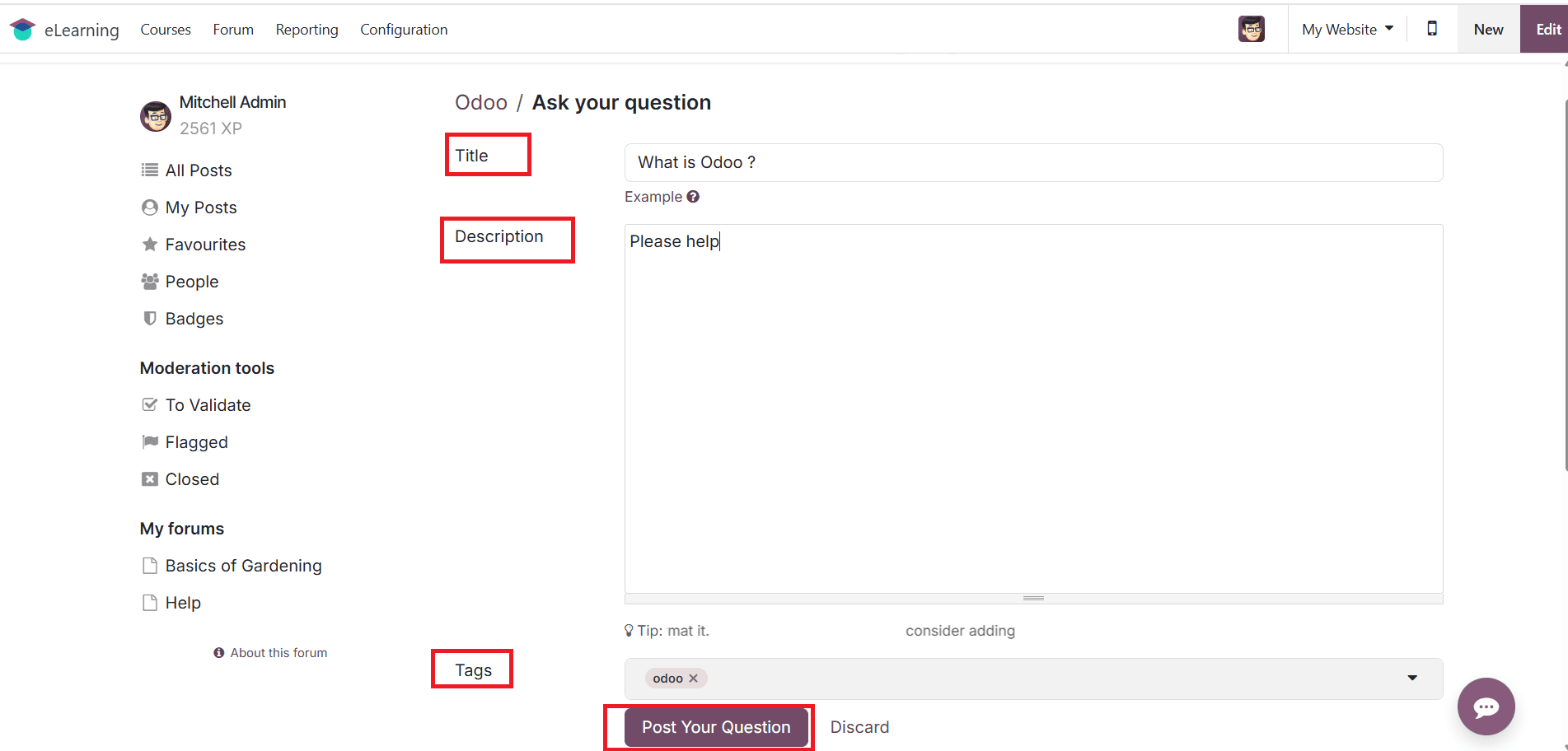 How to Configure a Forum in Odoo 18-cybrosys
