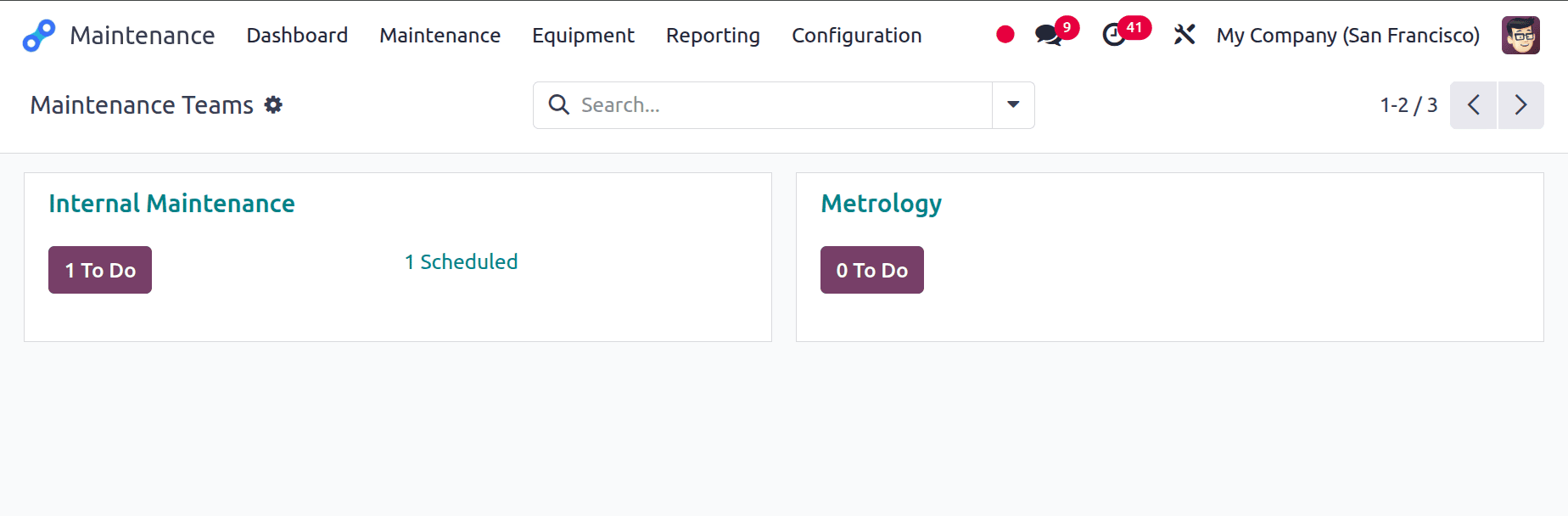 How to Configure a Maintenance Stages and Maintenance Team in Odoo 18-cybrosys