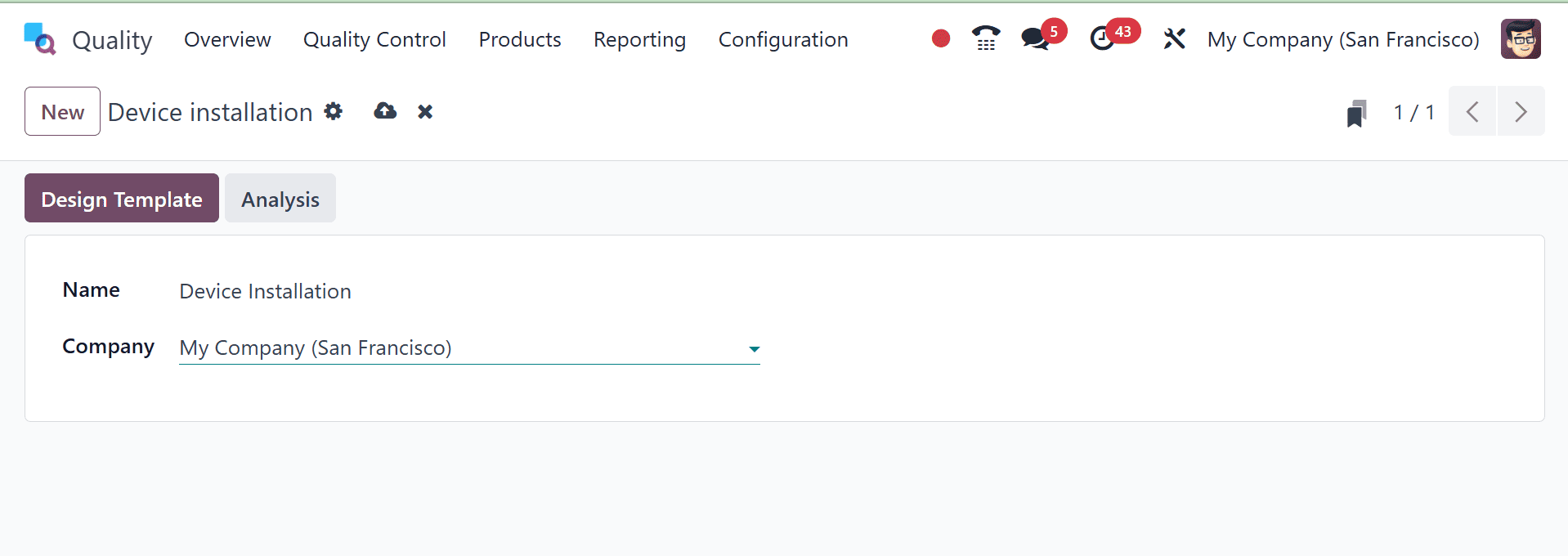How to Configure a Quality Worksheet Template in Odoo 18 Quality Module-cybrosys
