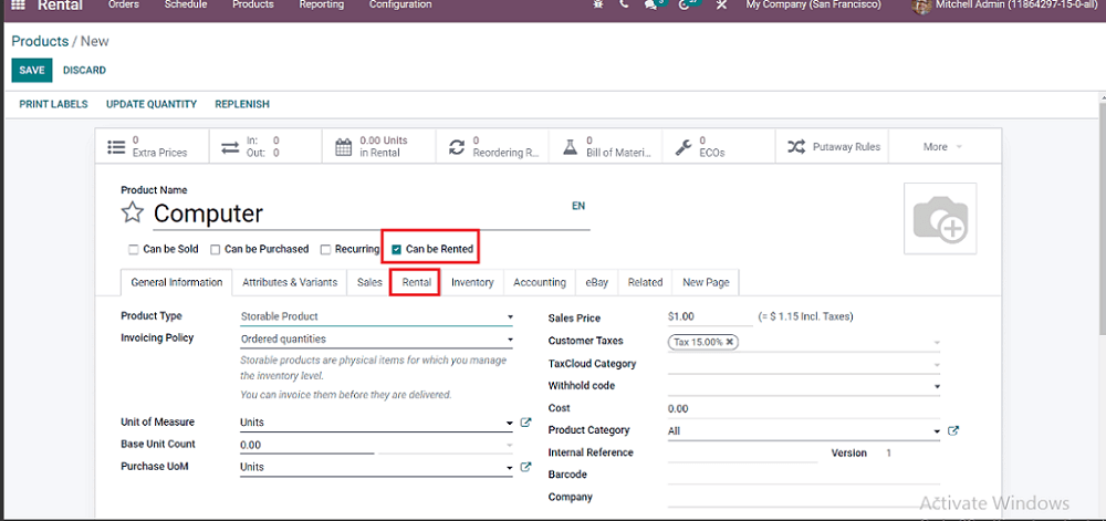 how-to-configure-a-rental-product-using-the-odoo-15-rental-module-cybrosys