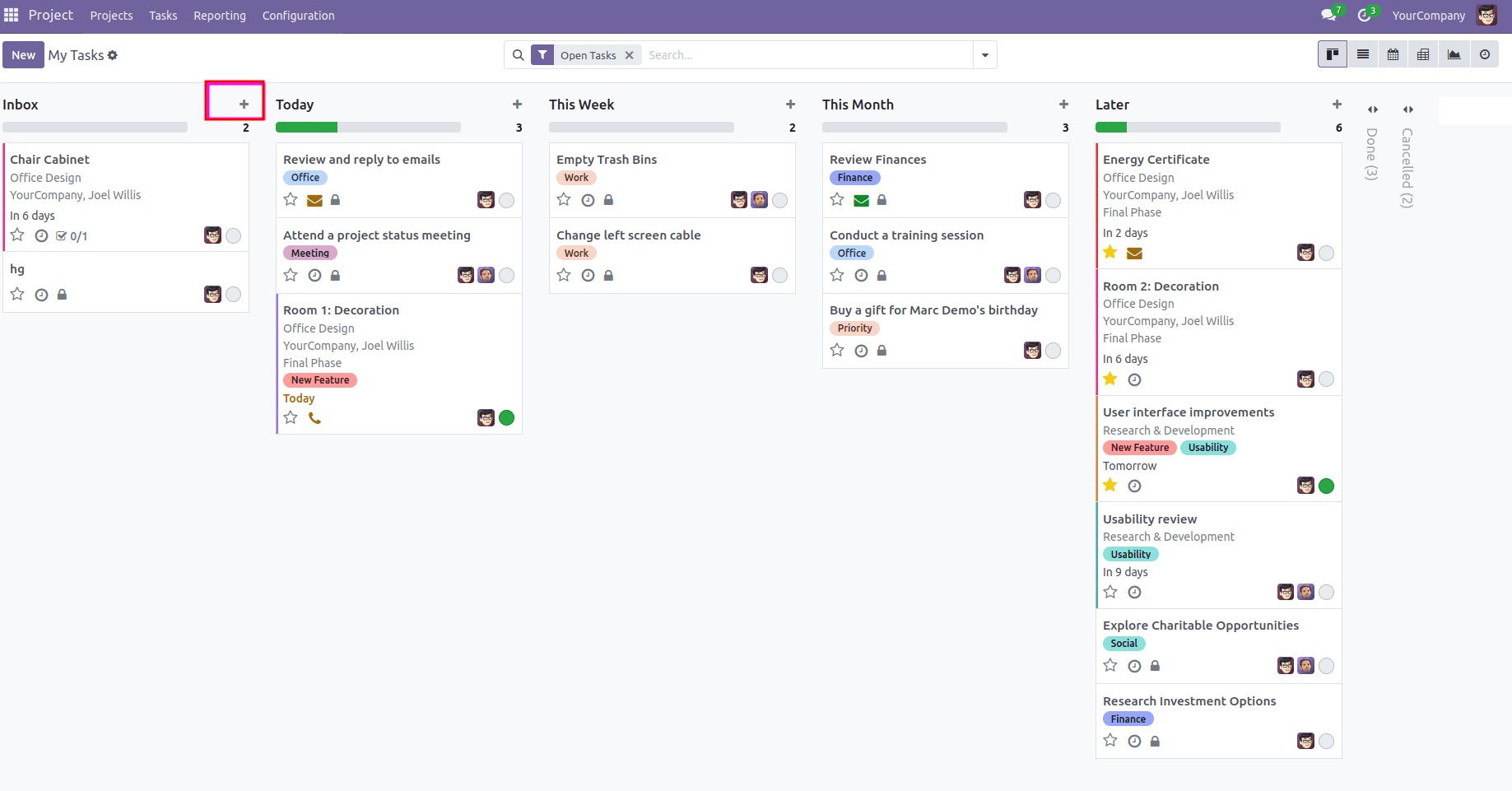 How to Configure Advanced Kanban View in Odoo 18-cybrosys
