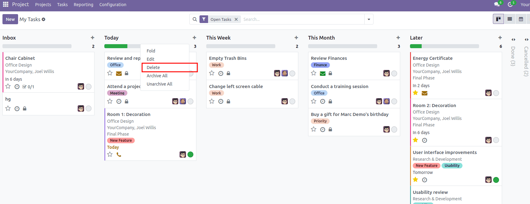 How to Configure Advanced Kanban View in Odoo 18-cybrosys