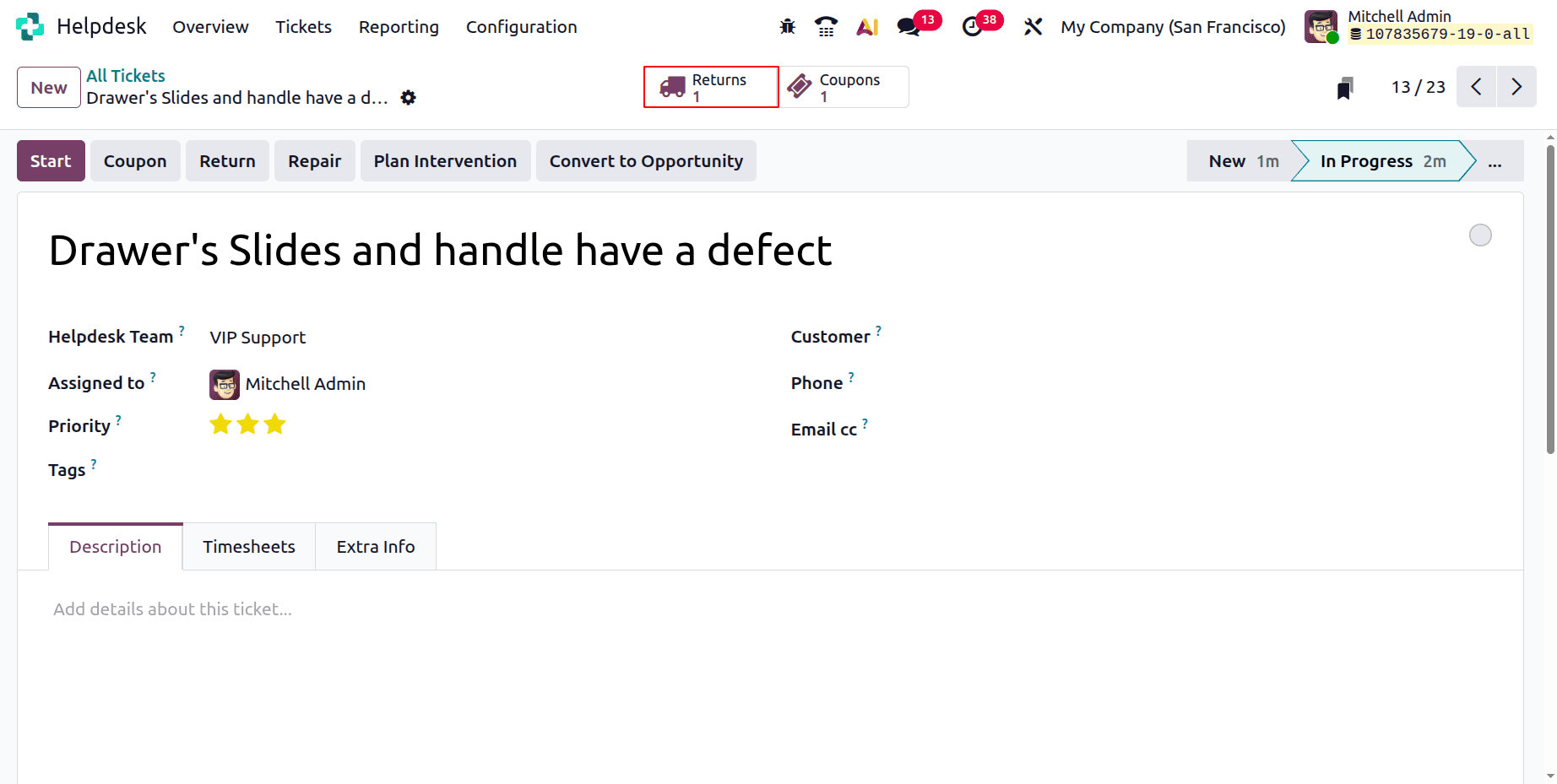 How to Configure After-Sales Services in Odoo 18 Helpdesk-cybrosys