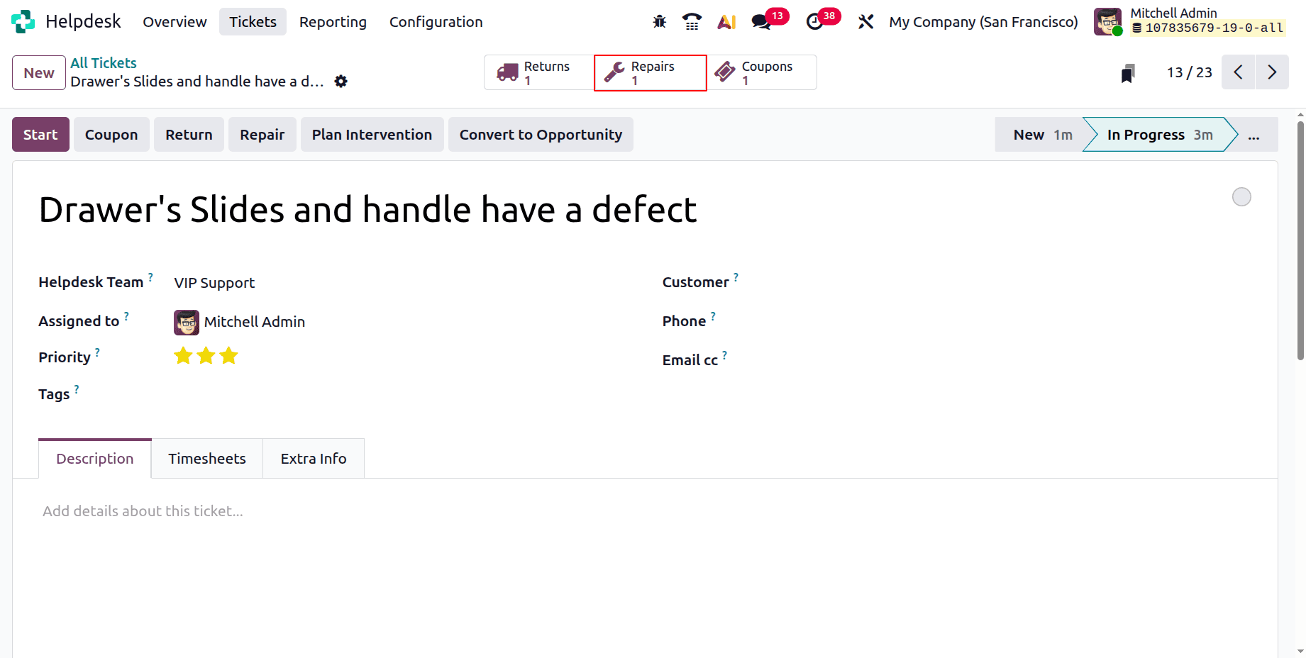 How to Configure After-Sales Services in Odoo 18 Helpdesk-cybrosys