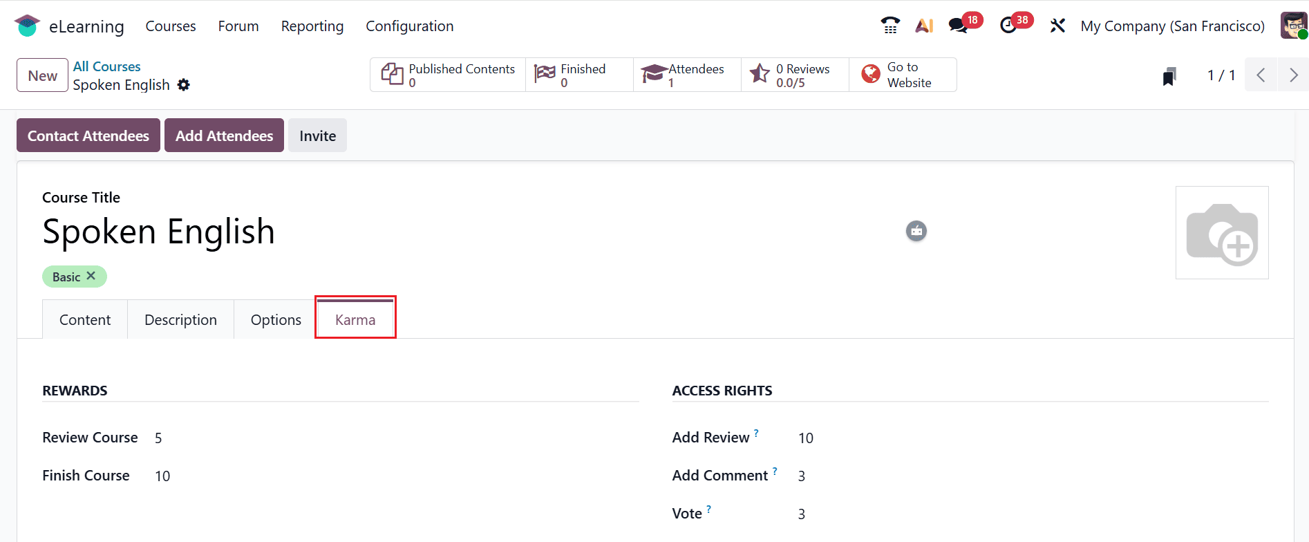 How to Configure an E-Learning Course in Odoo 19-cybrosys