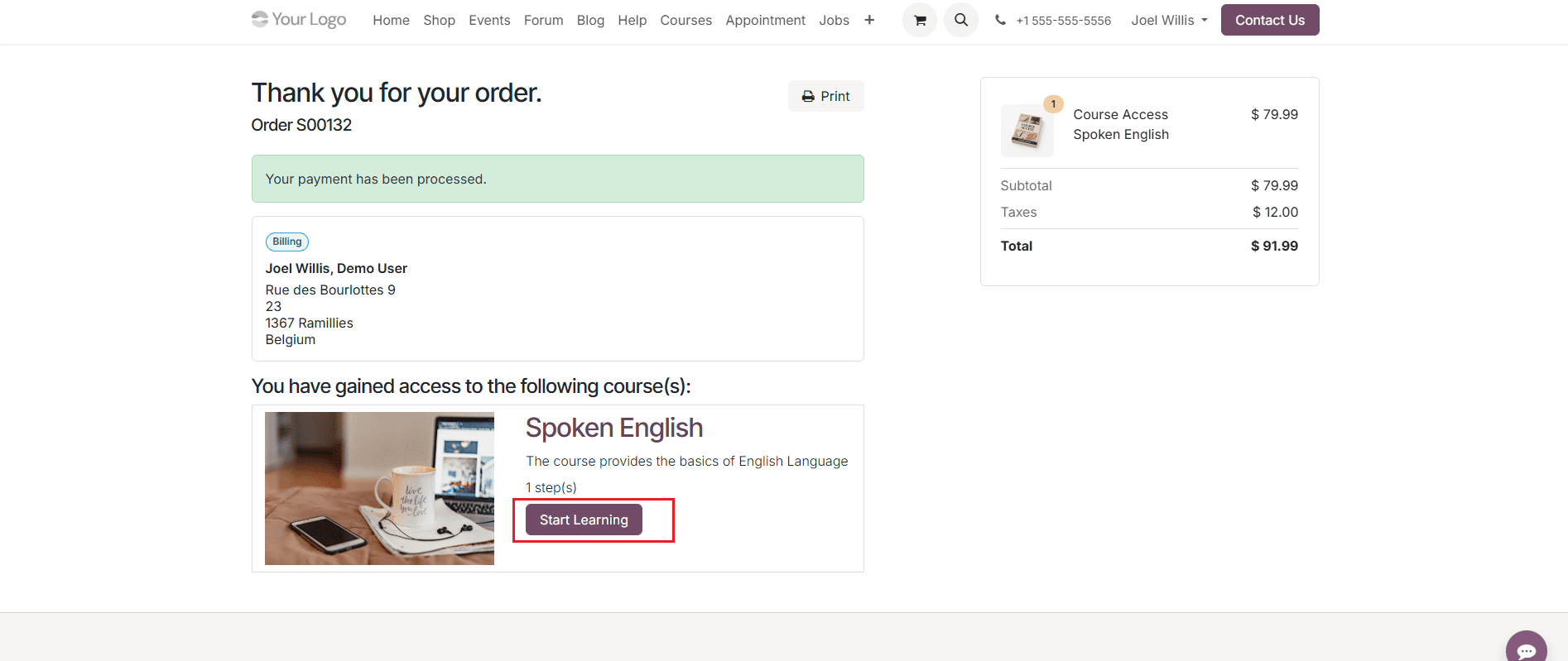 How to Configure an E-Learning Course in Odoo 19-cybrosys