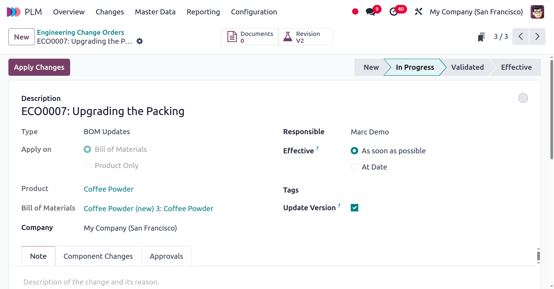 How to Configure and Manage ECO Approvals on ECO Stages in Odoo 18-cybrosys