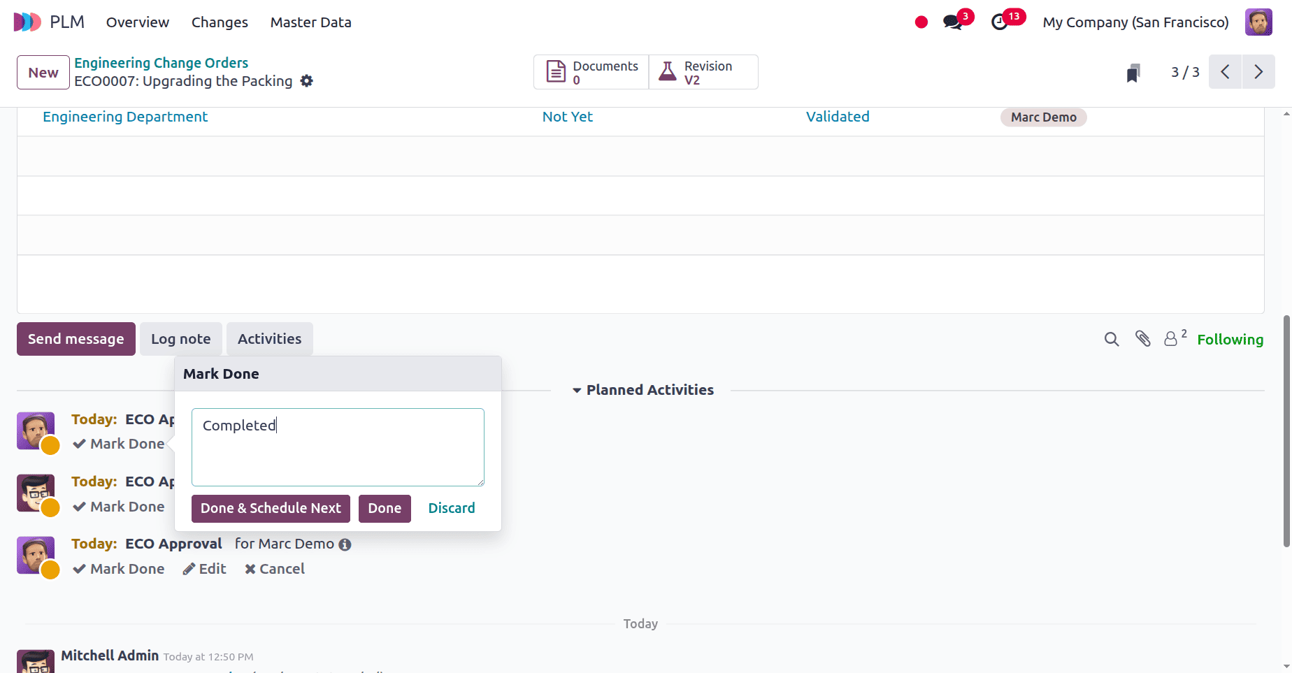 How to Configure and Manage ECO Approvals on ECO Stages in Odoo 18-cybrosys