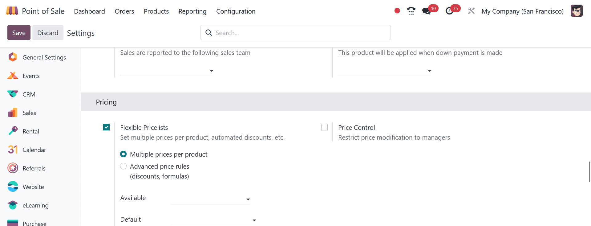 How to Configure, & Manage Global Discounts & Individual Discounts in Odoo 17 POS-cybrosys